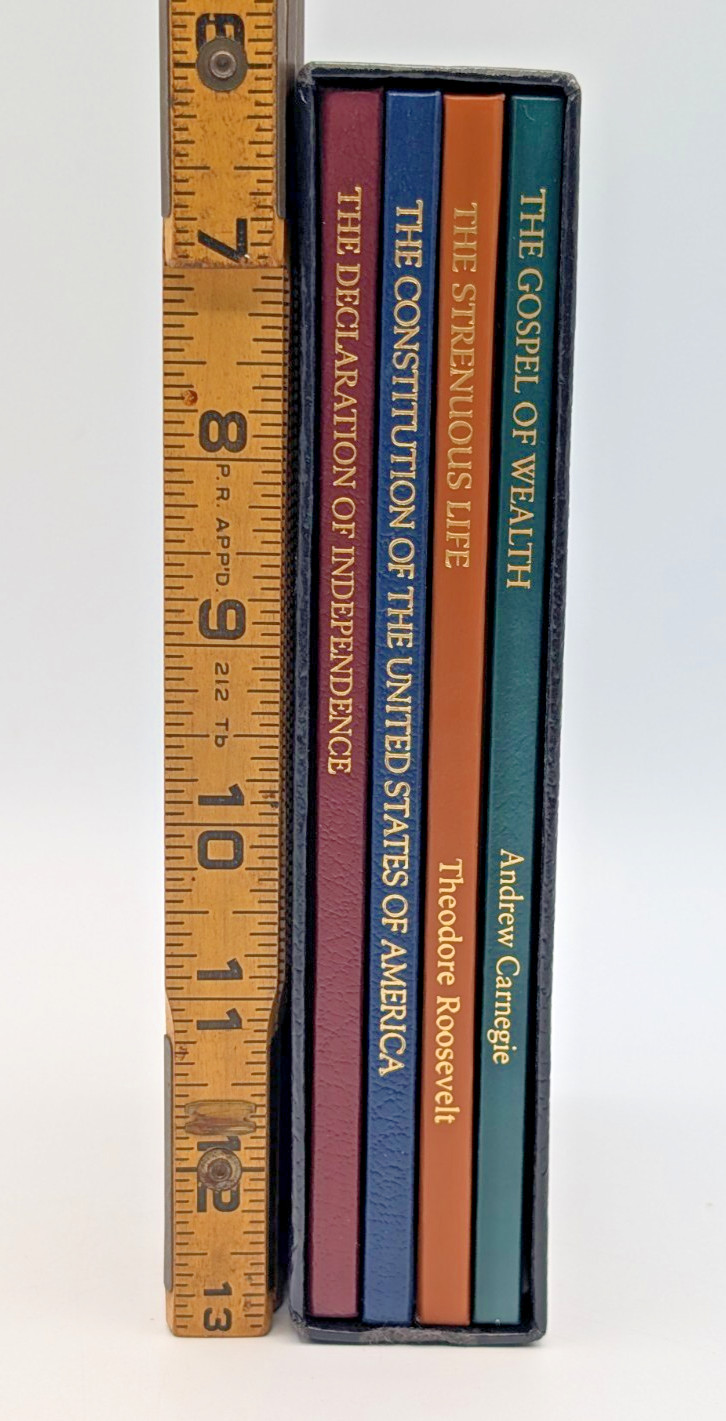 Applewood Books American Forefathers Boxed Set 4 Constitution Wisdom Slipcase