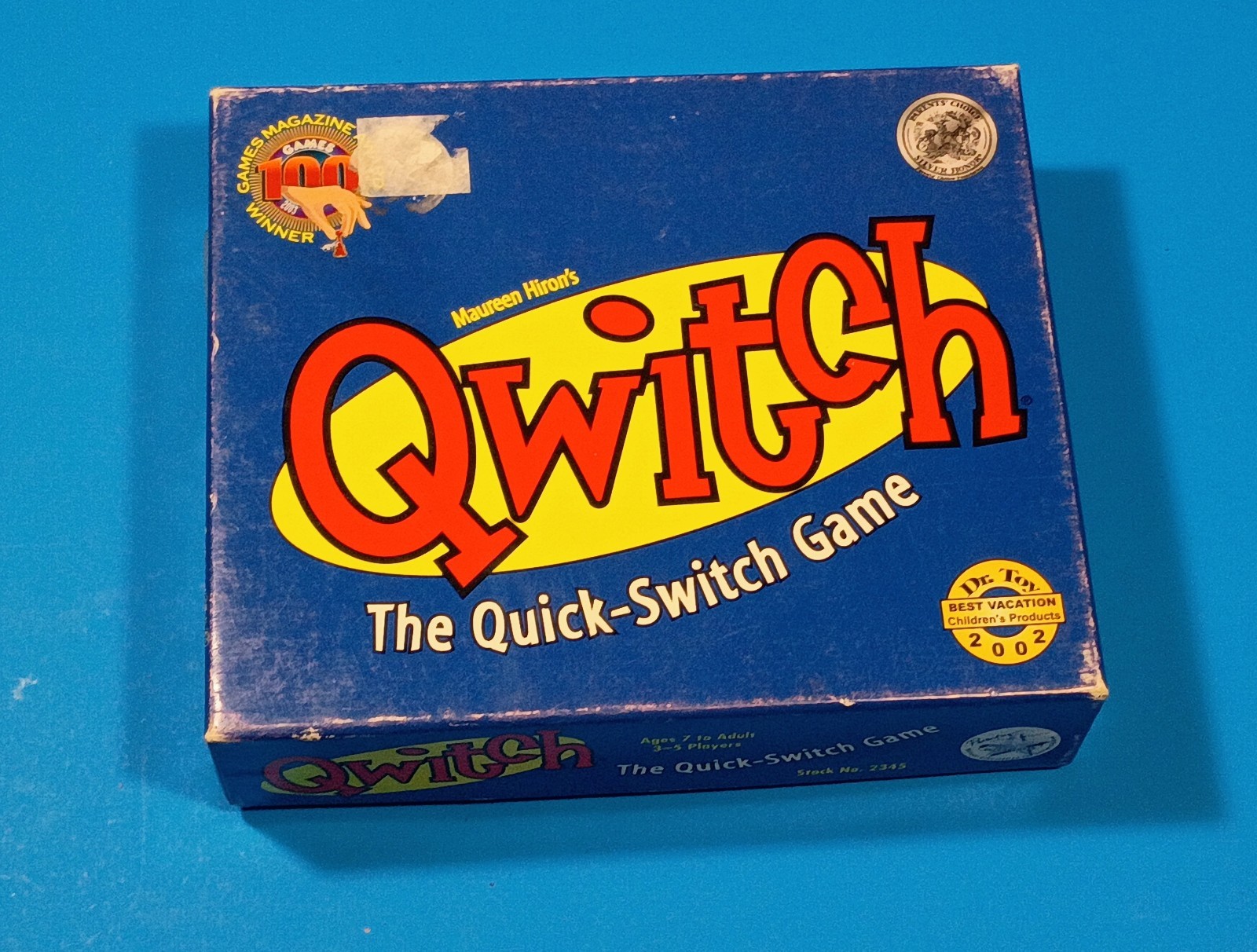 2002/03 Qwitch The Quick-Switch Game, complete