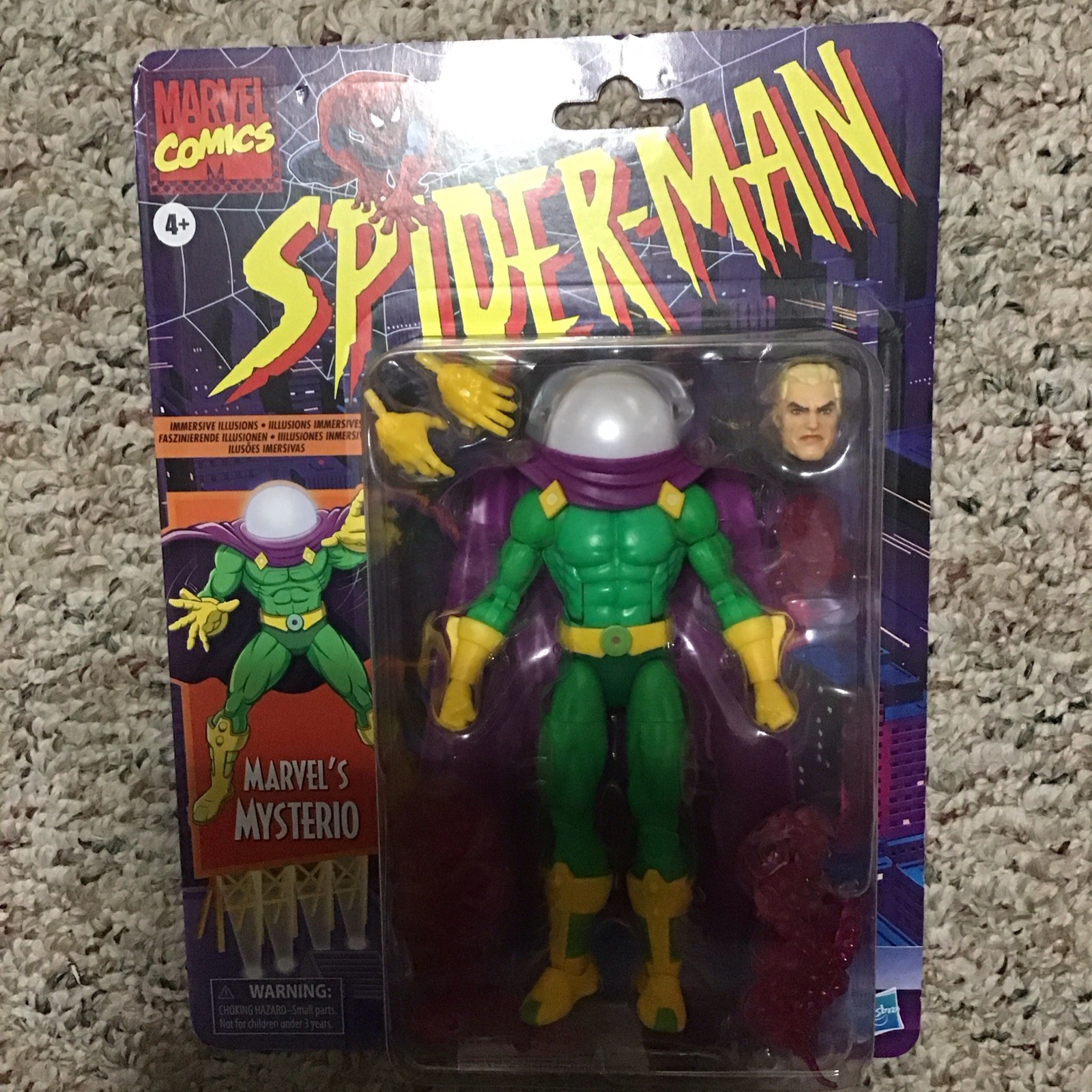 Marvel Legends Series Marvel’s Mysterio Retro Spider-Man NEW & SEALED