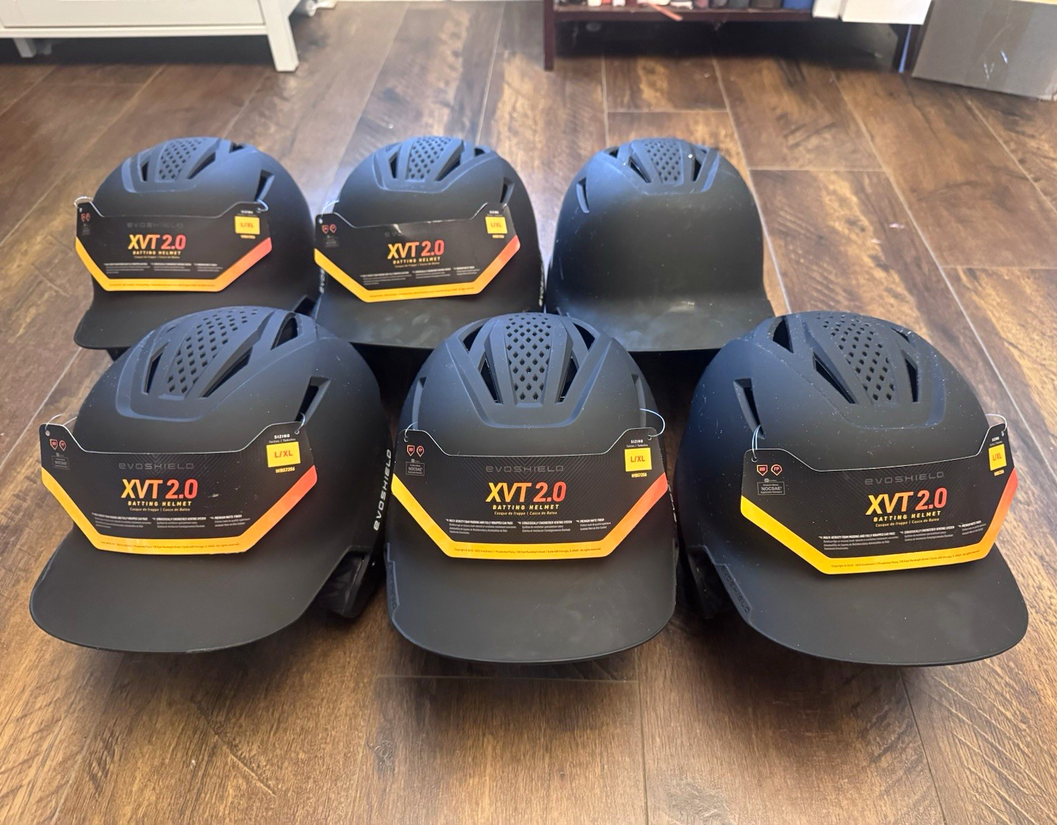 EvoShield XVT 2.0 | Batting Helmet Black L/XL NOCSAE WB5725601LXL