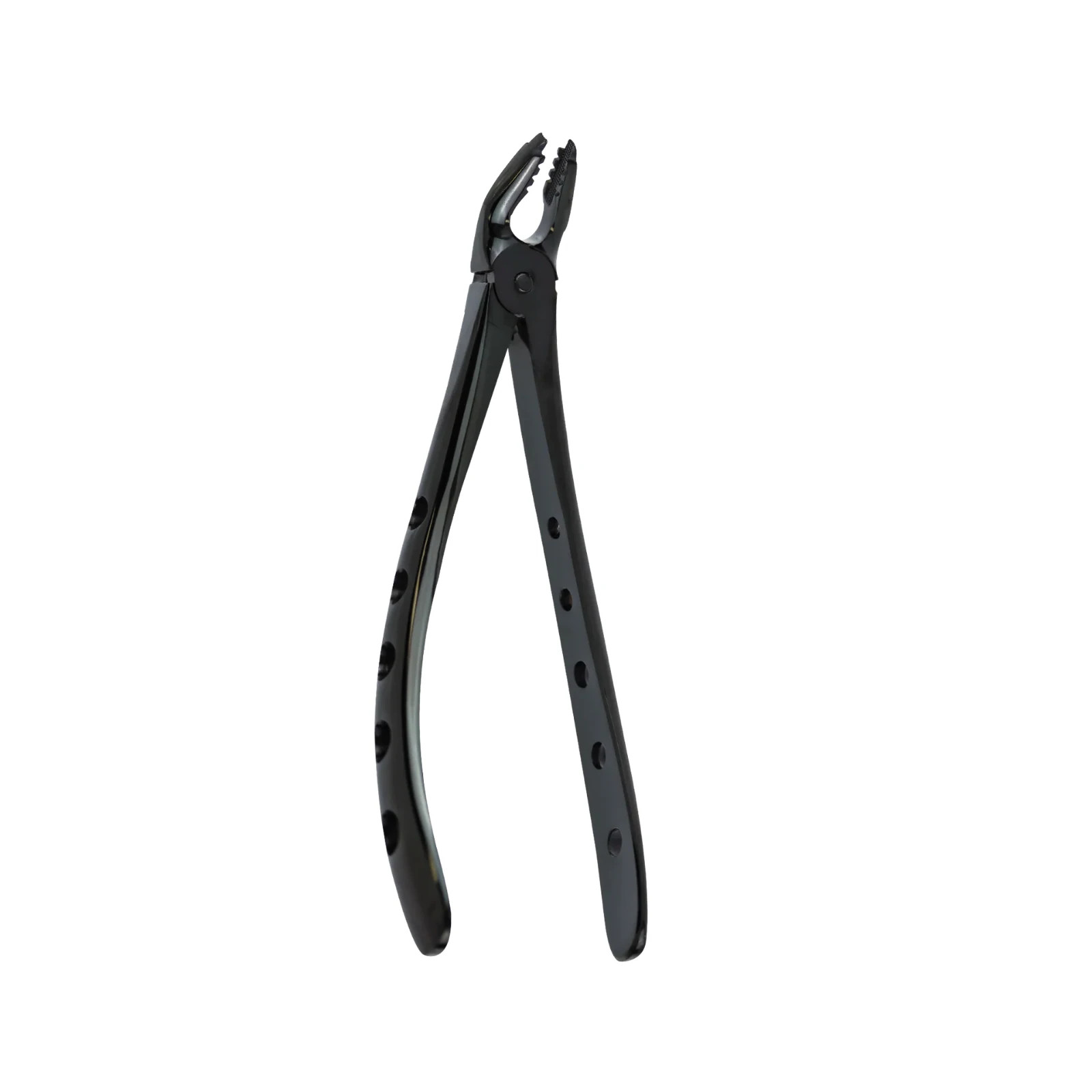 DOWELL Atraumatic Extraction Black Titanium Apical Retention FORCEPS