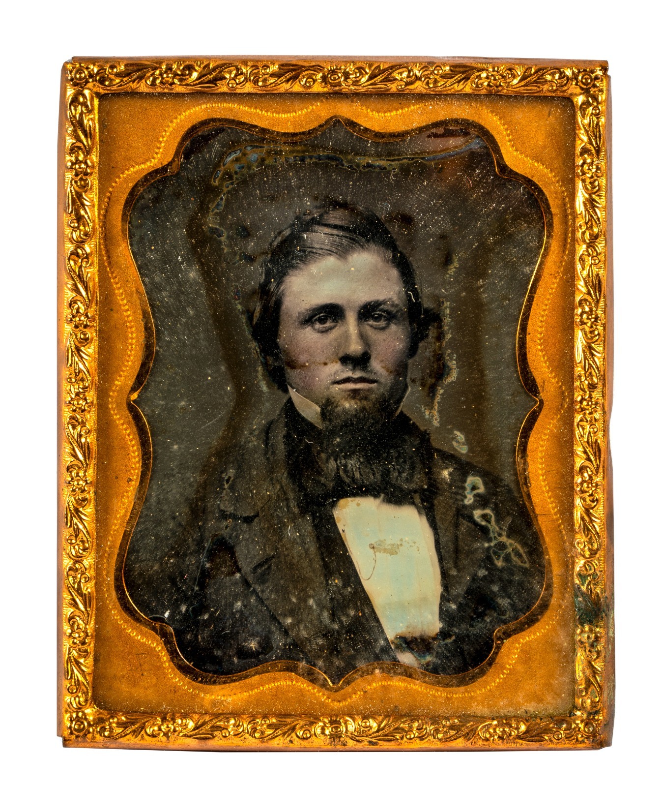 Antique Ninth (1/9th) Plate Daguerreotype Portrait of a Gentleman