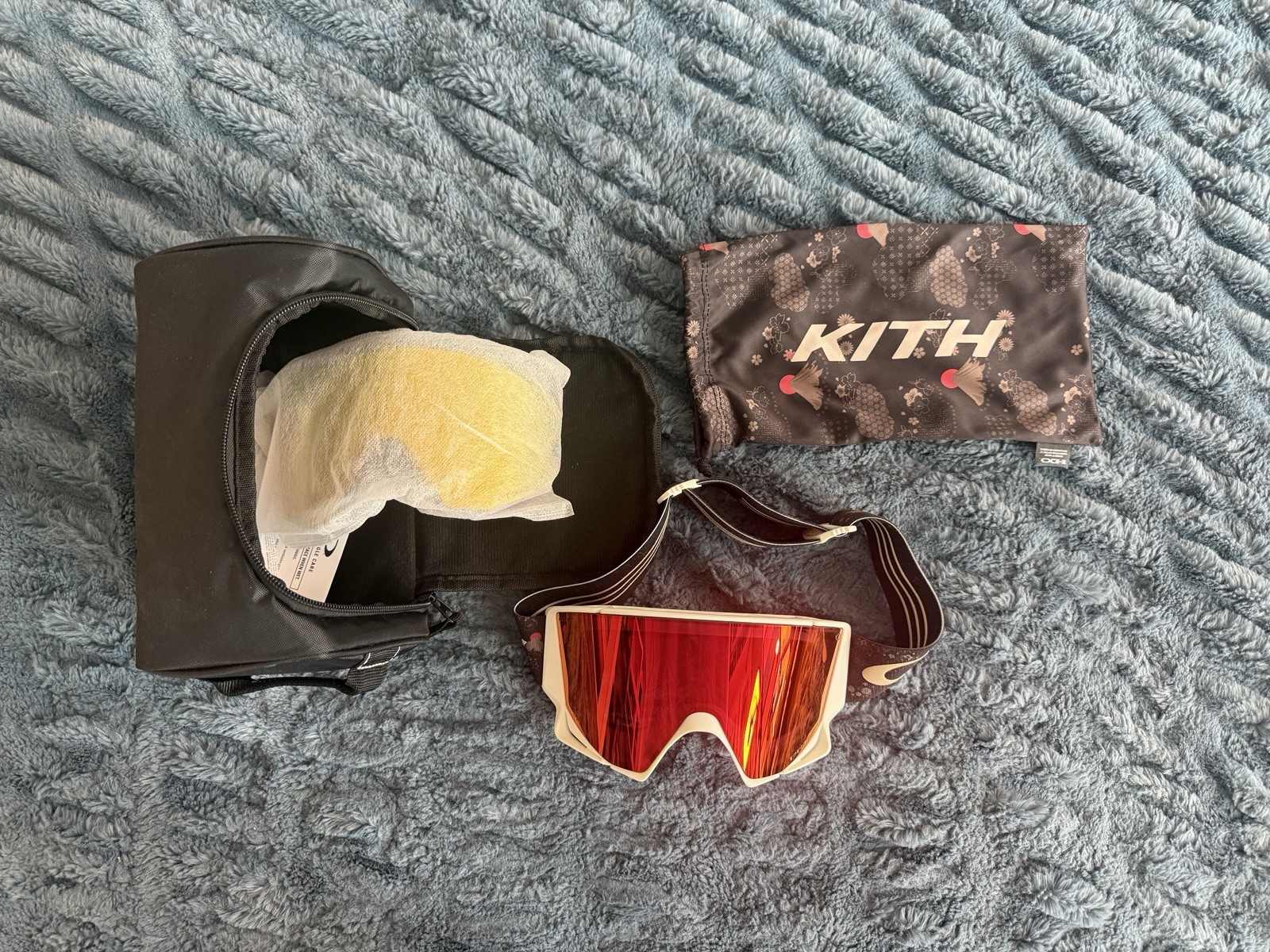 Kith x Oakley Flow Scape Snow Goggles - Kindling