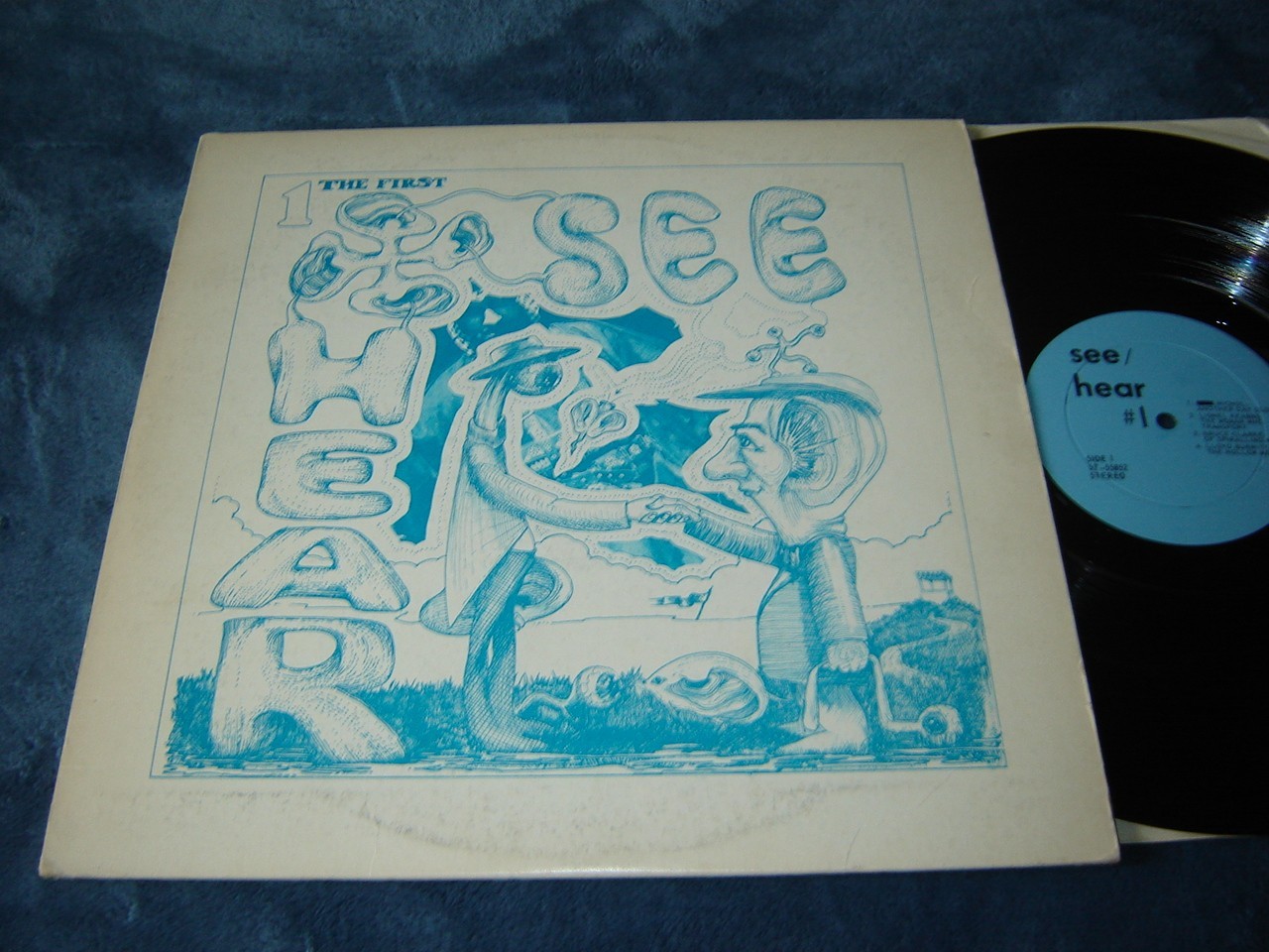 The First See & Hear LP 1968 Canada rare private psych w/inserts Acid Archives