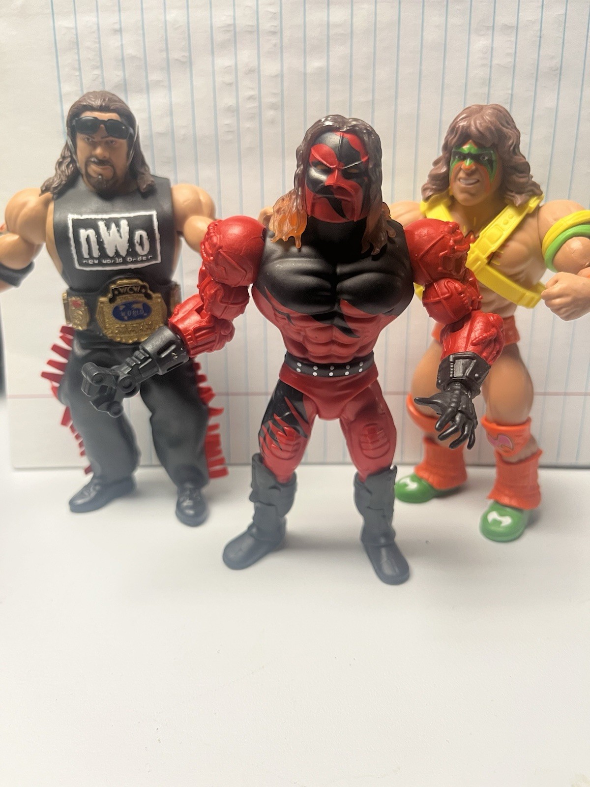 Wwe Super Stars Diesel & He-man Line Warrior & Kane Lot