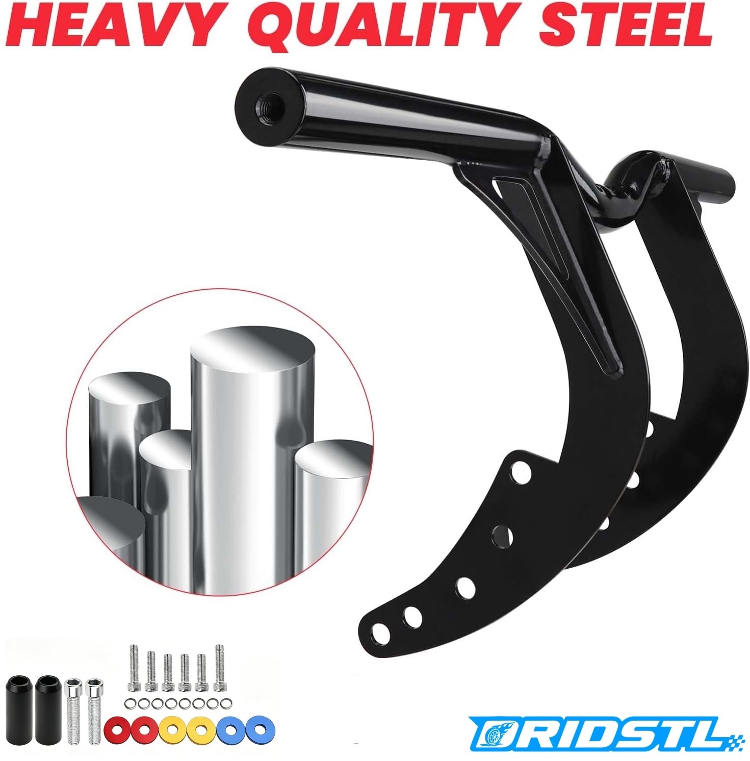Softail Highway Crash Bar Engine Guard Frame Slider for Harley Street Bob FXBB