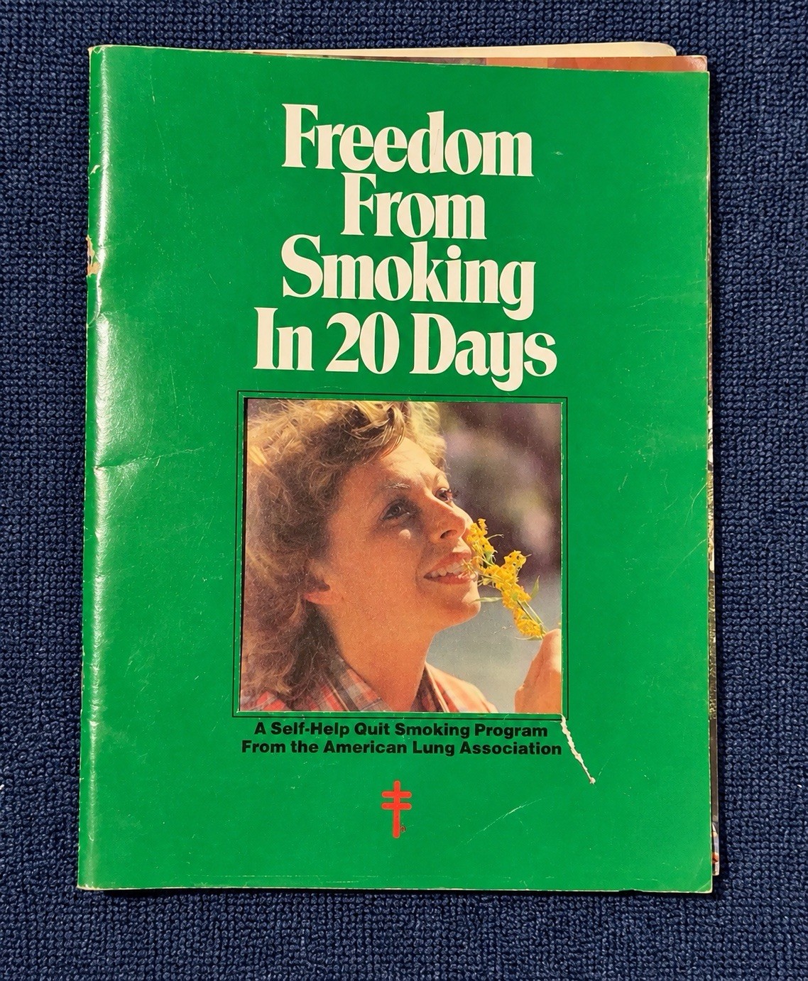 Vintage Freedom From Smoking in 20 Days American Lung Association Self-Help Book