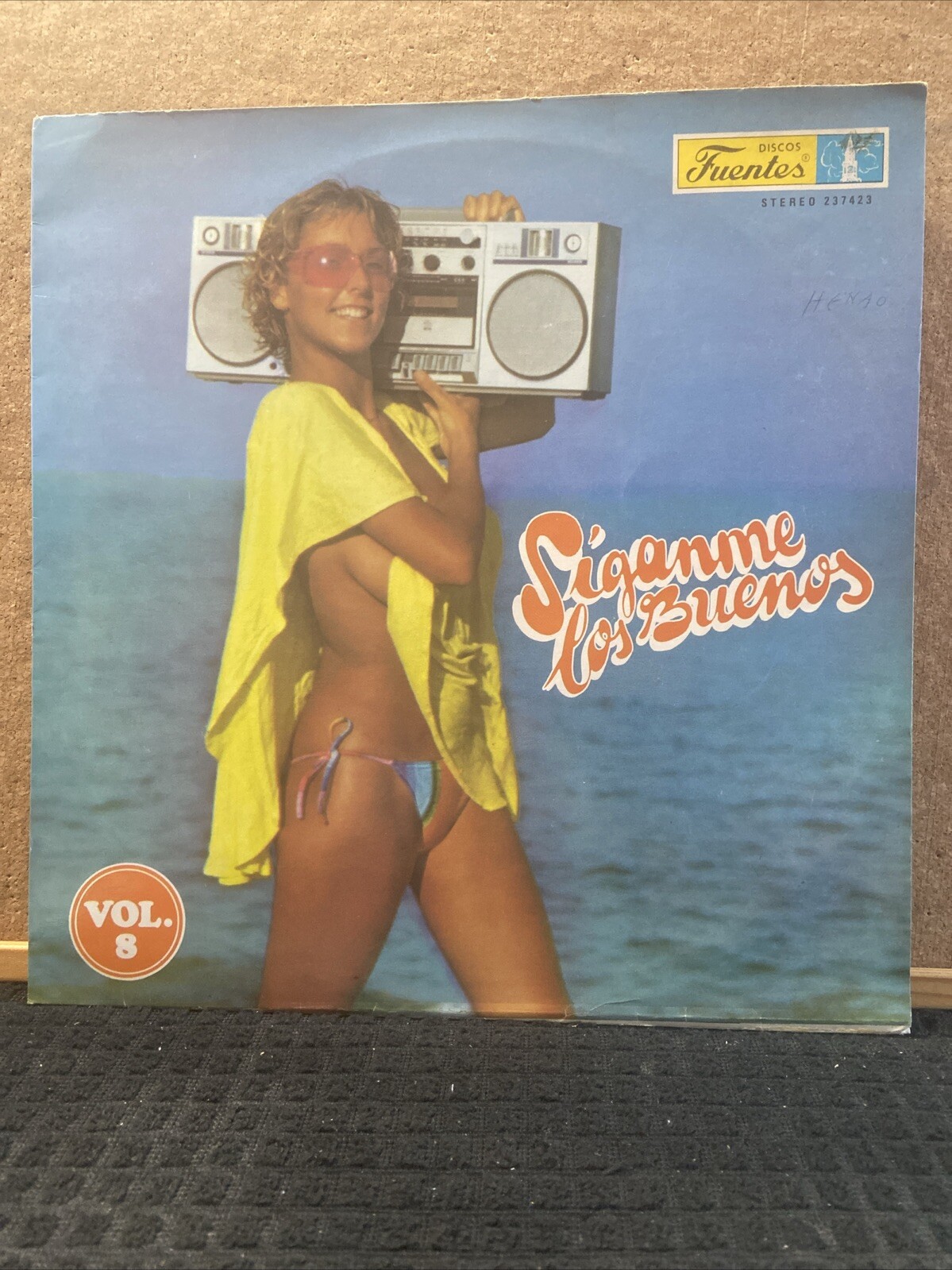 SIGANME LOS BUENOS - VARIOS ARTISTAS VOL 8 - LP FUENTES COLOMBIA - 1984
