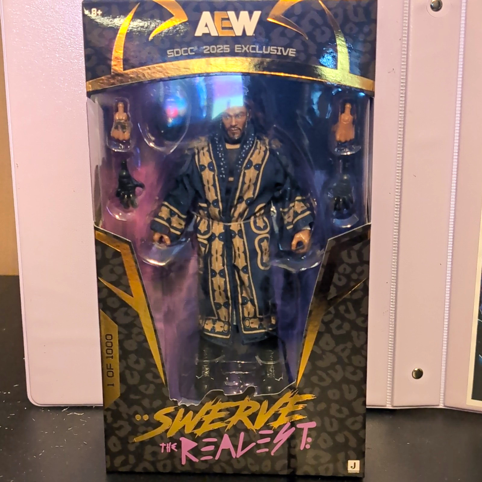 AEW Exclusives Swerve Strickland Sdcc NIB, Timeless Toni Storm, CM Punk AEW Exclusives Swerve Strickland Sdcc NIB, Timeless Toni Storm, CM Punk