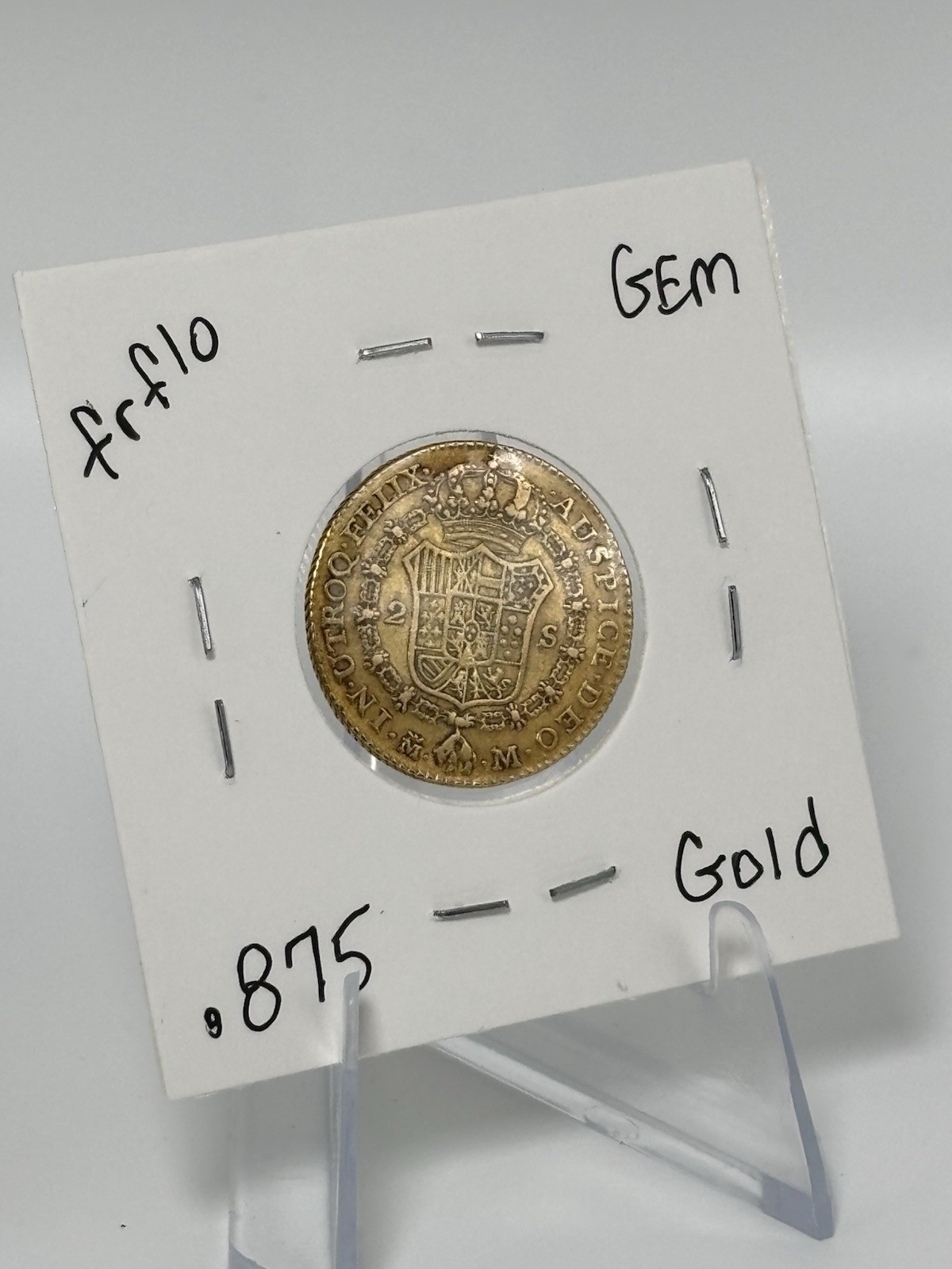 Charles III Gold Coin 1788 Gold Bullion #34