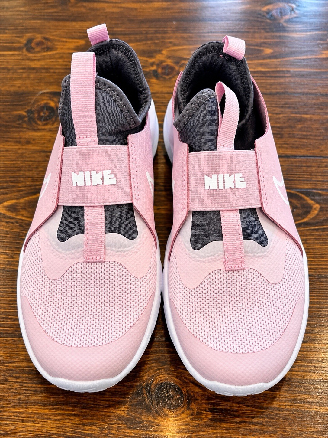 Nike Flex Runner 2 PSV Kids Shoes Pink Foam White Size 3Y New in Box DJ6040-600