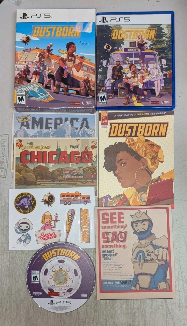 Dustborn Limited Retail Edition (PlayStation 5) Complete