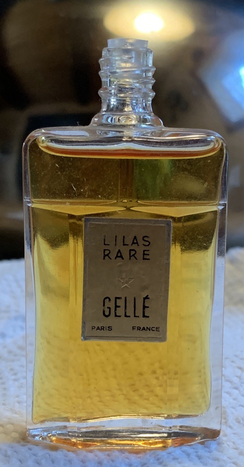 Gellé Frères Lilas Rare – Miniature Flacon (c. 1930s–1940s)