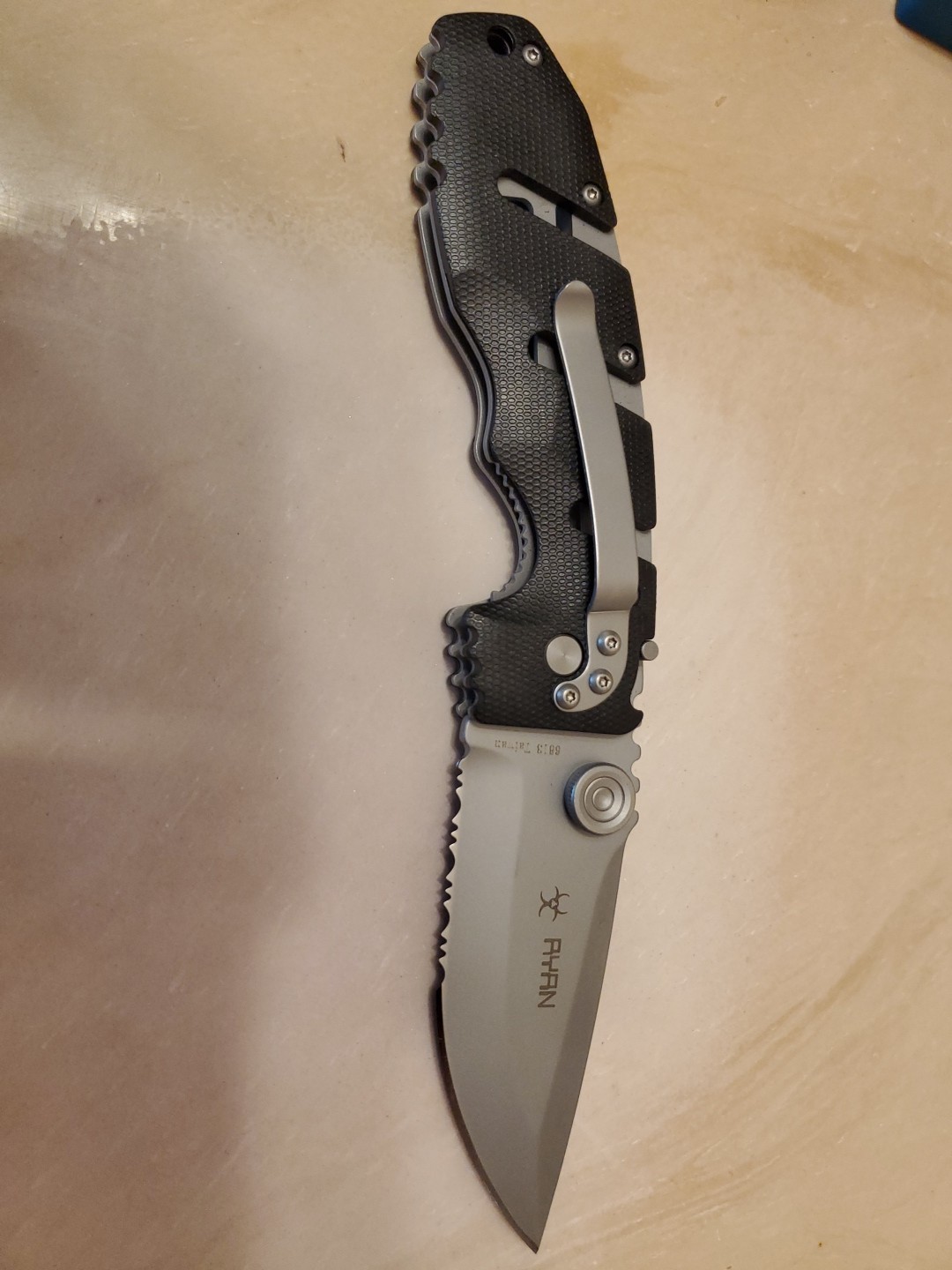 CRKT Ryan Seven 6813 Liner Lock Folding Knife, Retired. CRKT Ryan Seven 6813 Liner Lock Folding Knife, Retired.