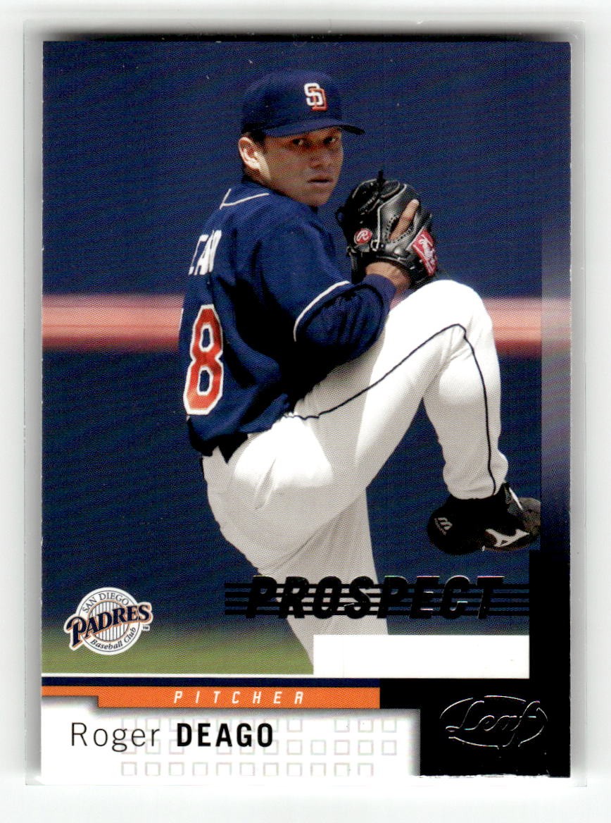 2004 Leaf #248 Roger Deago Second Edition 2004 Leaf #248 Roger Deago Second Edition
