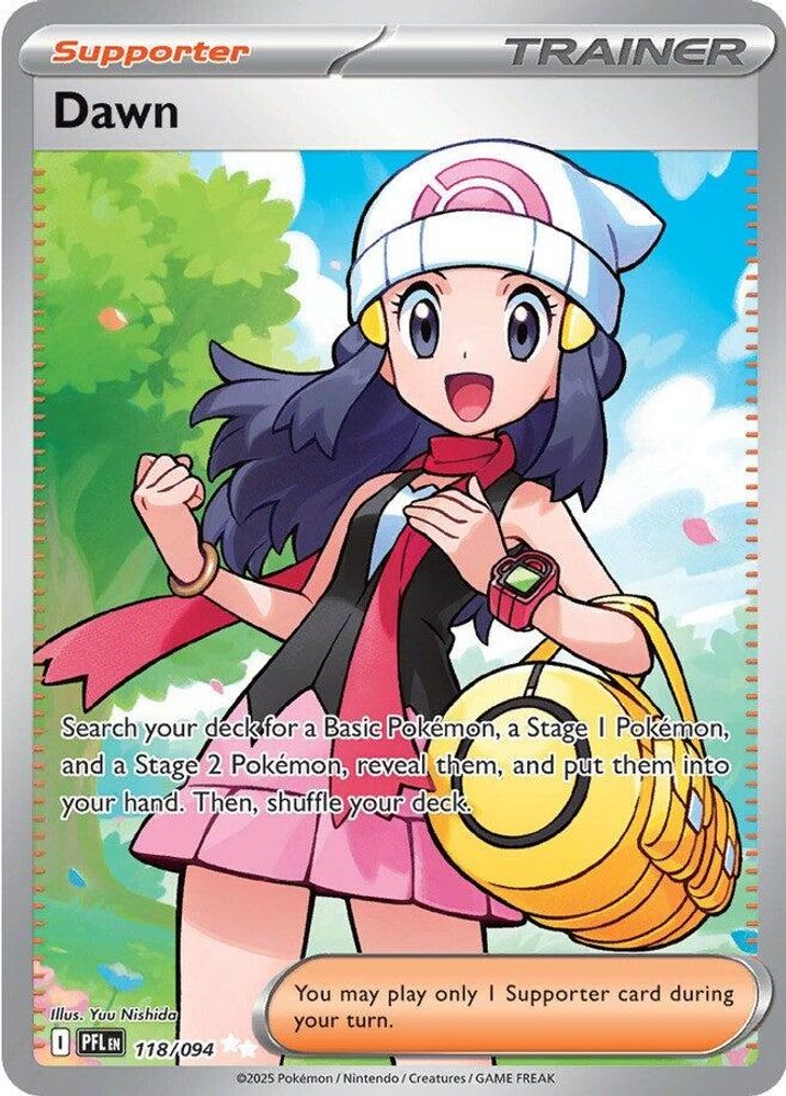 2025 Pokemon: PFL - Dawn - 118/094 (#118/094, Holofoil, Ultra Rare, Near Mint)
