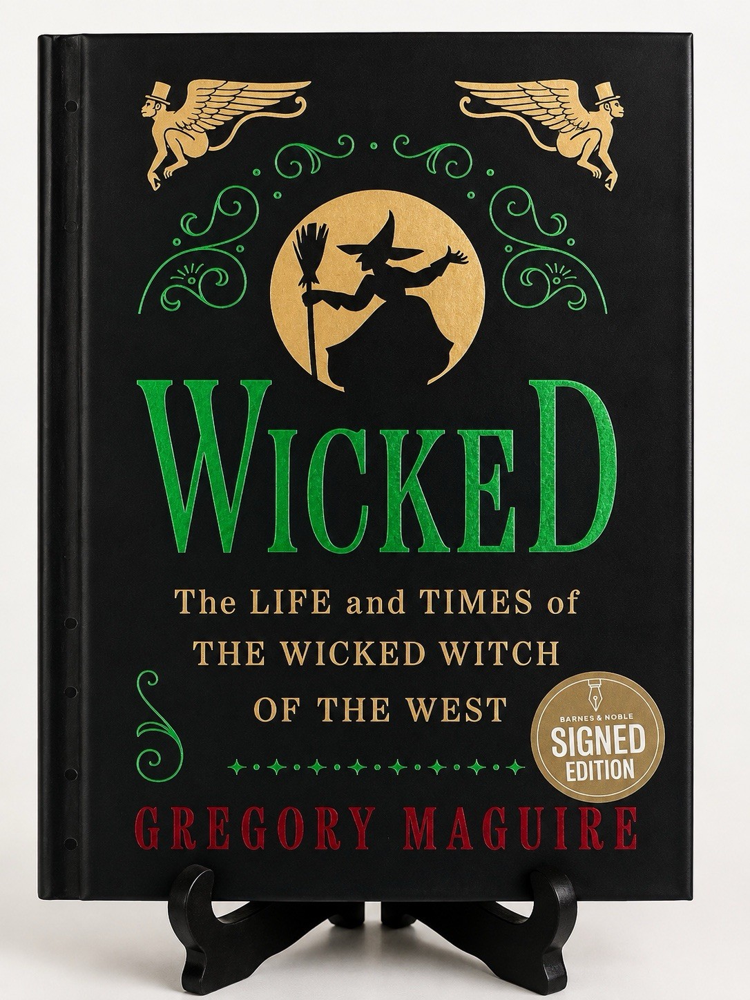 Wicked Collectors Edition Hardcover Book Signed By Gregory Maguire New Sealed