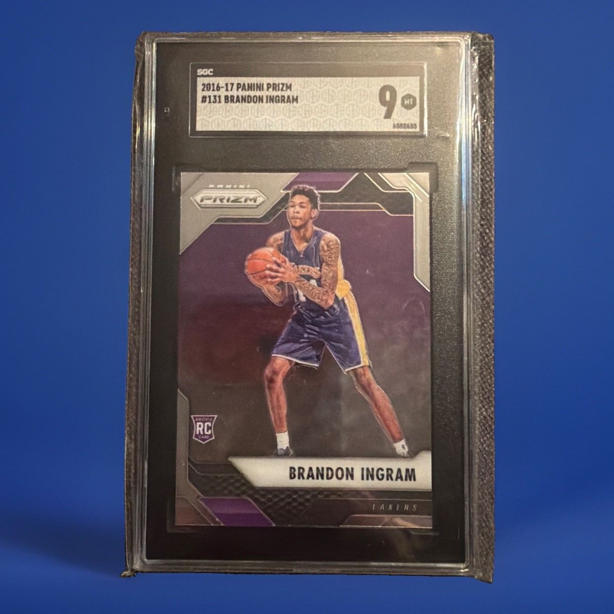 🎯2016-17 Panini Prizm #131 Brandon Ingram Rookie Card SGC 9 Mint Clippers