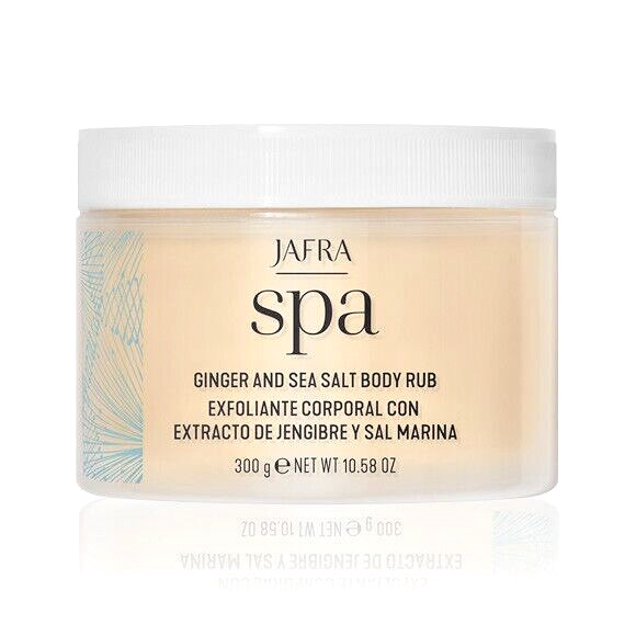 Jafra Spa Ginger And Sea Salt Body Rub 10.58 FL OZ. NEW & SEALED