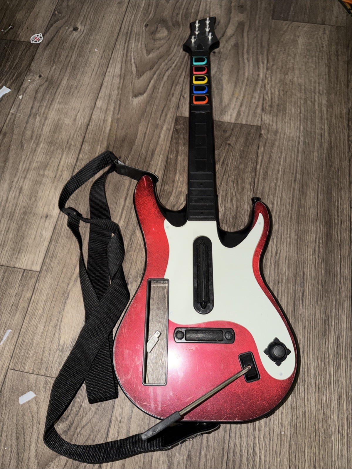 Nintendo Wii | Guitar Hero Controller Red Starburst Nintendo Wii | Guitar Hero Controller Red Starburst