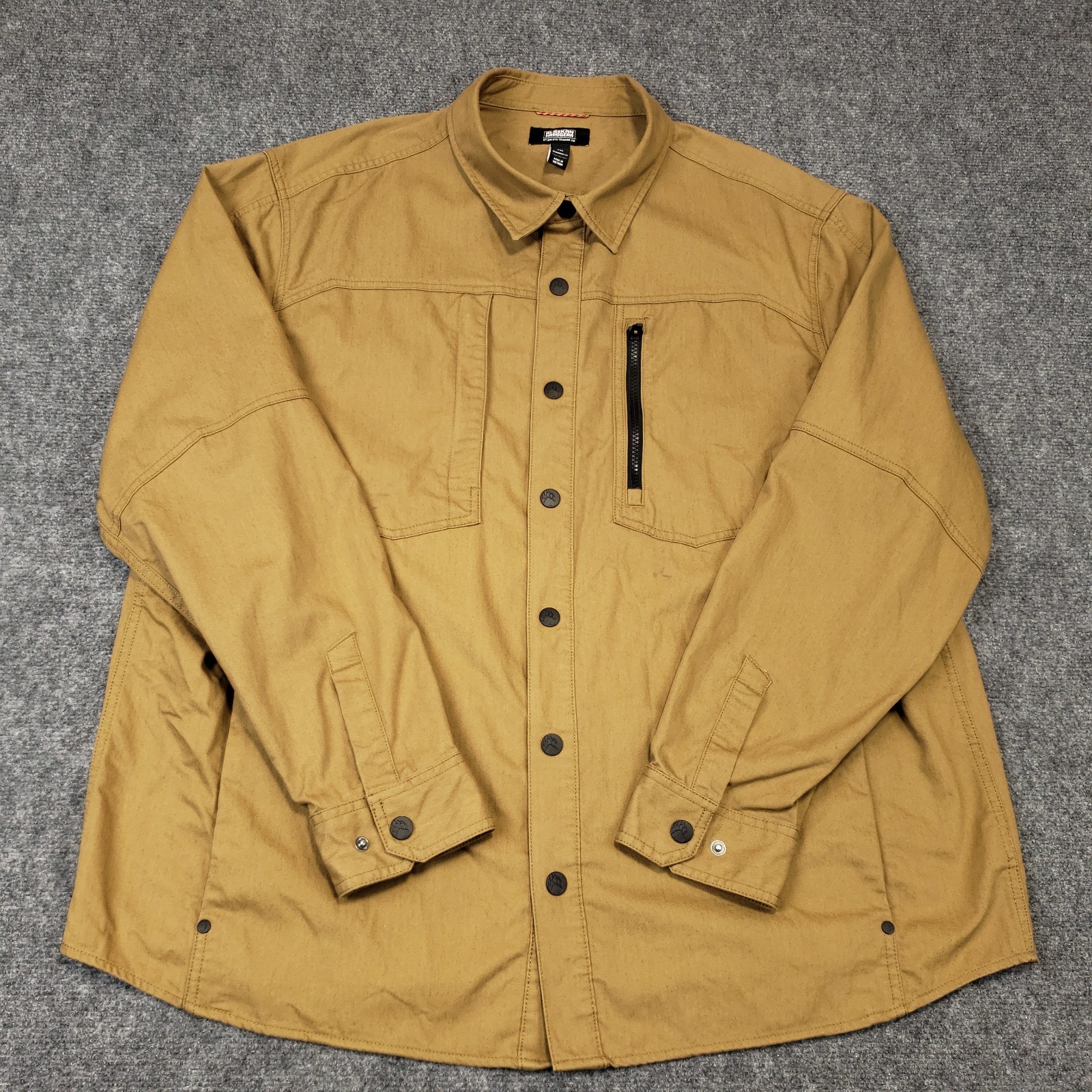 Duluth Alaskan HardGear Stone Run Standard Fit Overshirt Shirt Jacket Mens 2XL