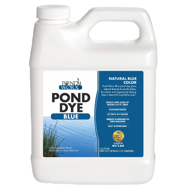 Blue Lake and Pond Dye - 4X Concentrated Liquid Pond Colorant – Shades and Pr... Blue Lake and Pond Dye - 4X Concentrated Liquid Pond Colorant – Shades and Pr...