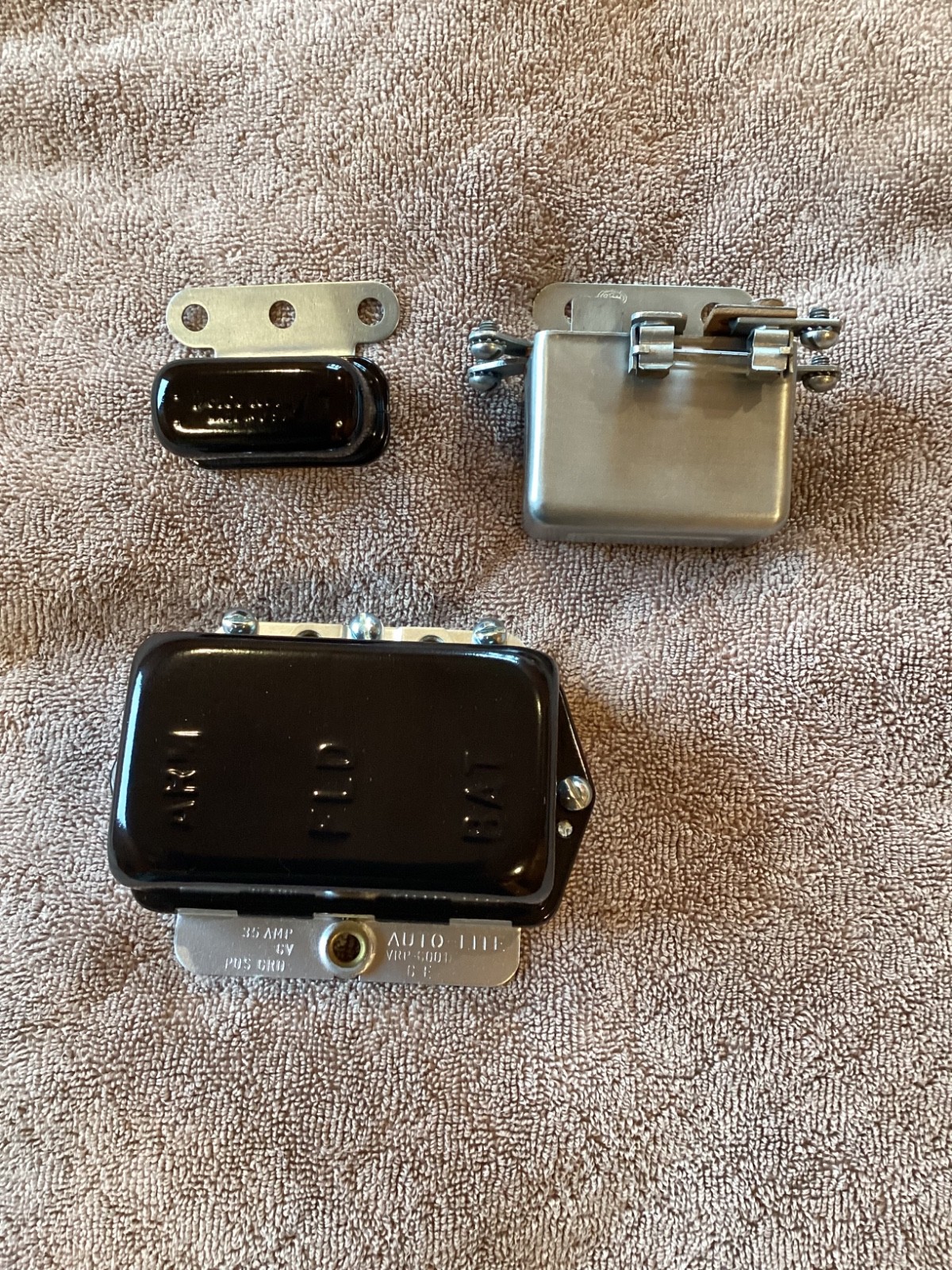 1950 Studebaker Champion Voltage Regulator, Overdrive Relay and Horn Relay 1950 Studebaker Champion Voltage Regulator, Overdrive Relay and Horn Relay