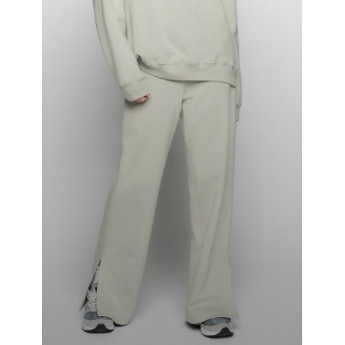 NEW Reformation women\'s Seafoam split hem swestpants 100% organic cotton