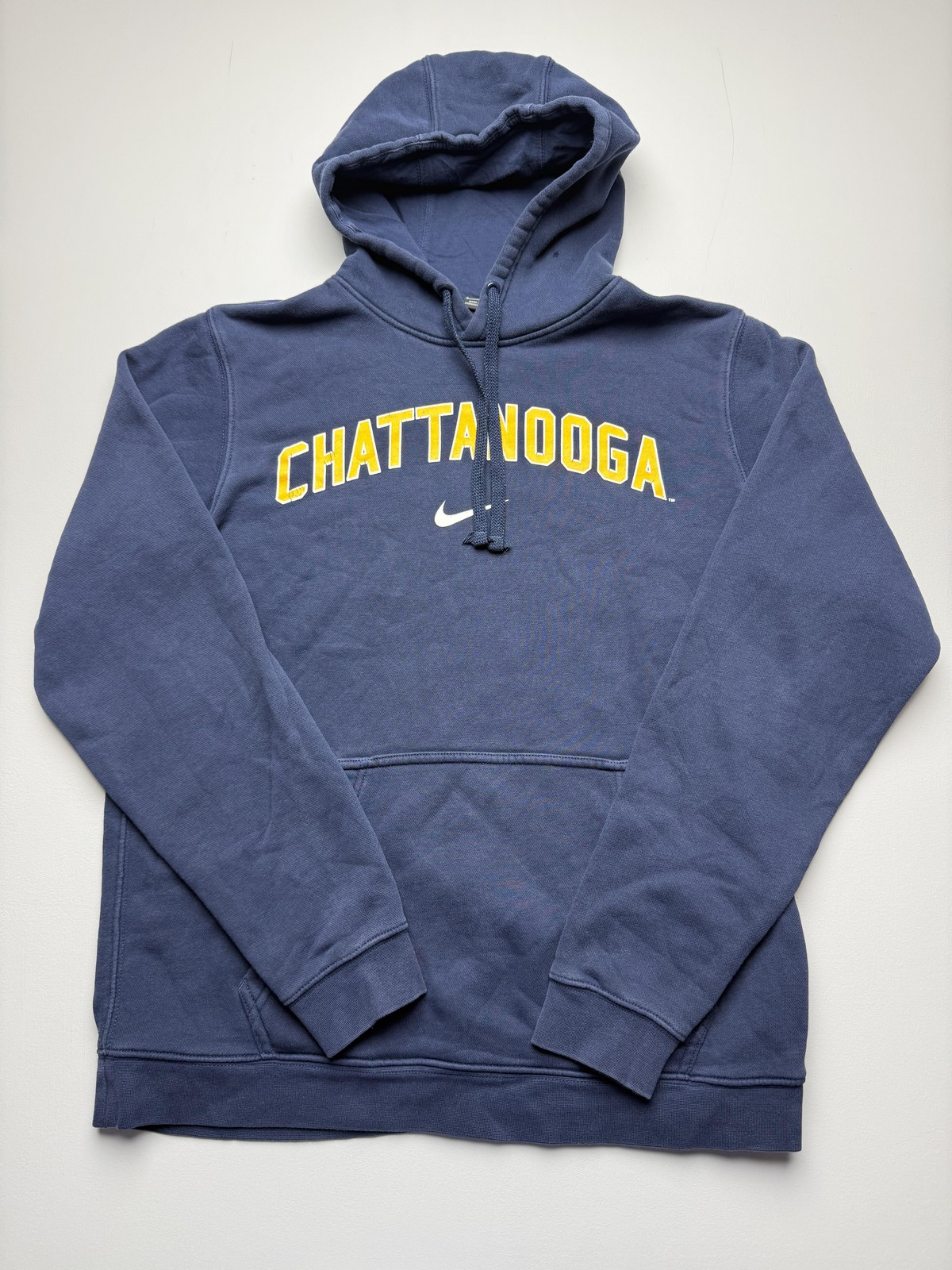 Chattanooga Mocs Sweatshirt Mens Medium Blue NCAA Basketball Nike Fleece Hoodie