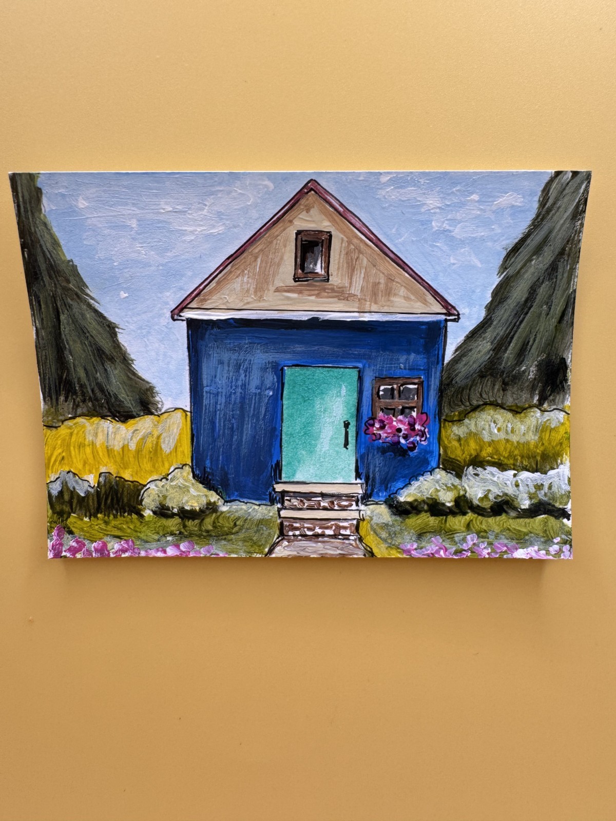 ACEO original landscape painting \ ACEO original landscape painting \