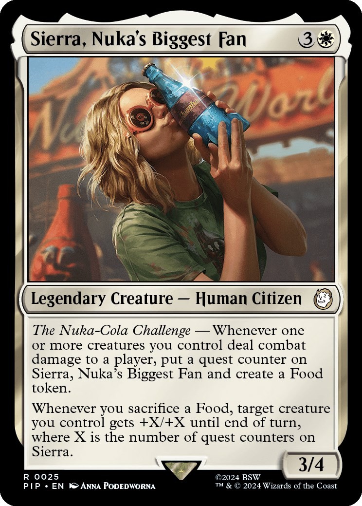 NM - Sierra, Nuka\'s Biggest Fan PIP - 25 Universes Beyond: Fallout