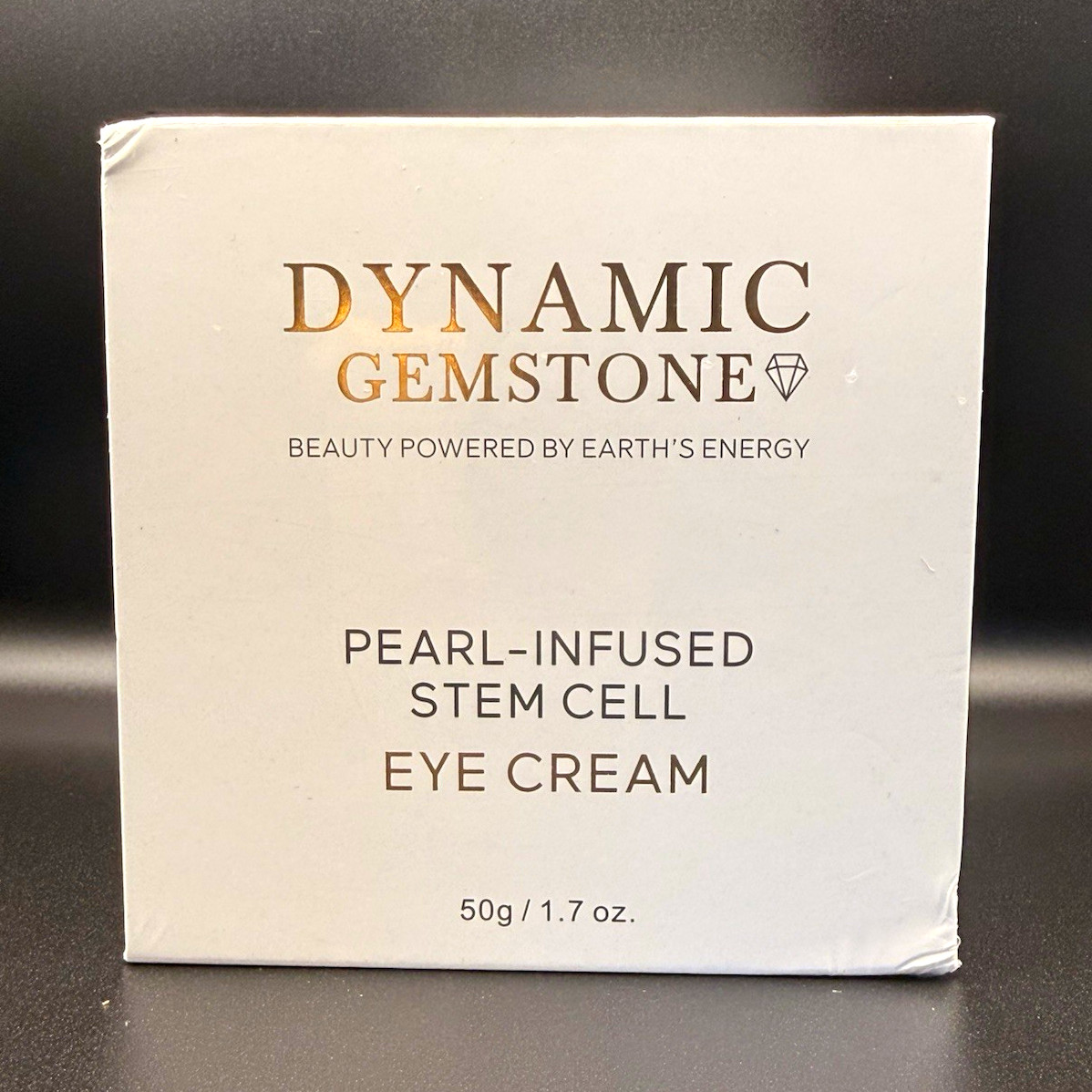 Dynamic Gemstone Pearl Stem Cell Eye Cream Hyaluronic Acid, Fragrance-Free 1.7oz