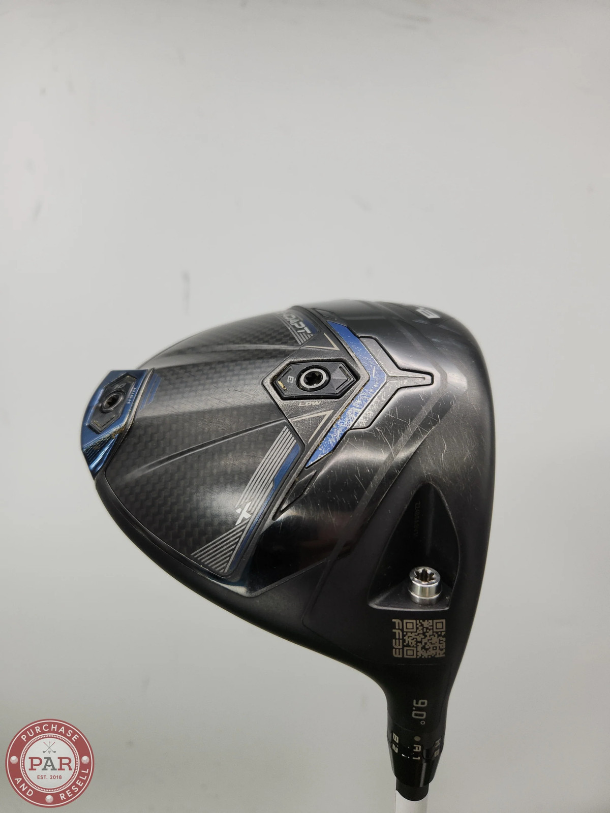 2025 COBRA DS ADAPT X DRIVER 9* XSTIFF PROJECTX DENALI FROST 70G 6.5 GOOD