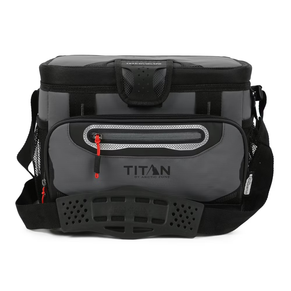 Titan by Arctic Zone Deep Freeze Zipperless Hardbody 8qt Cooler - Sharkskin Gray