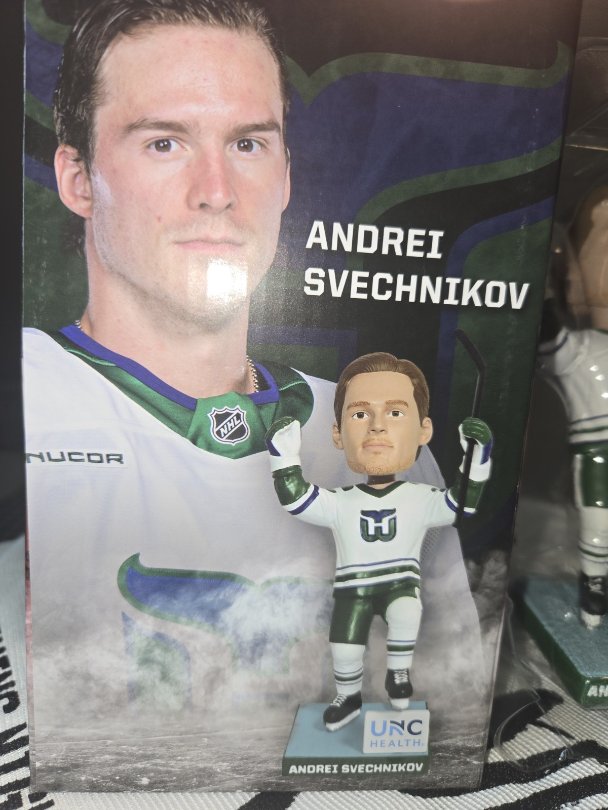 Andrei Svechnikov Carolina Hurricanes Bobblehead Night March 18, 2026 NIB
