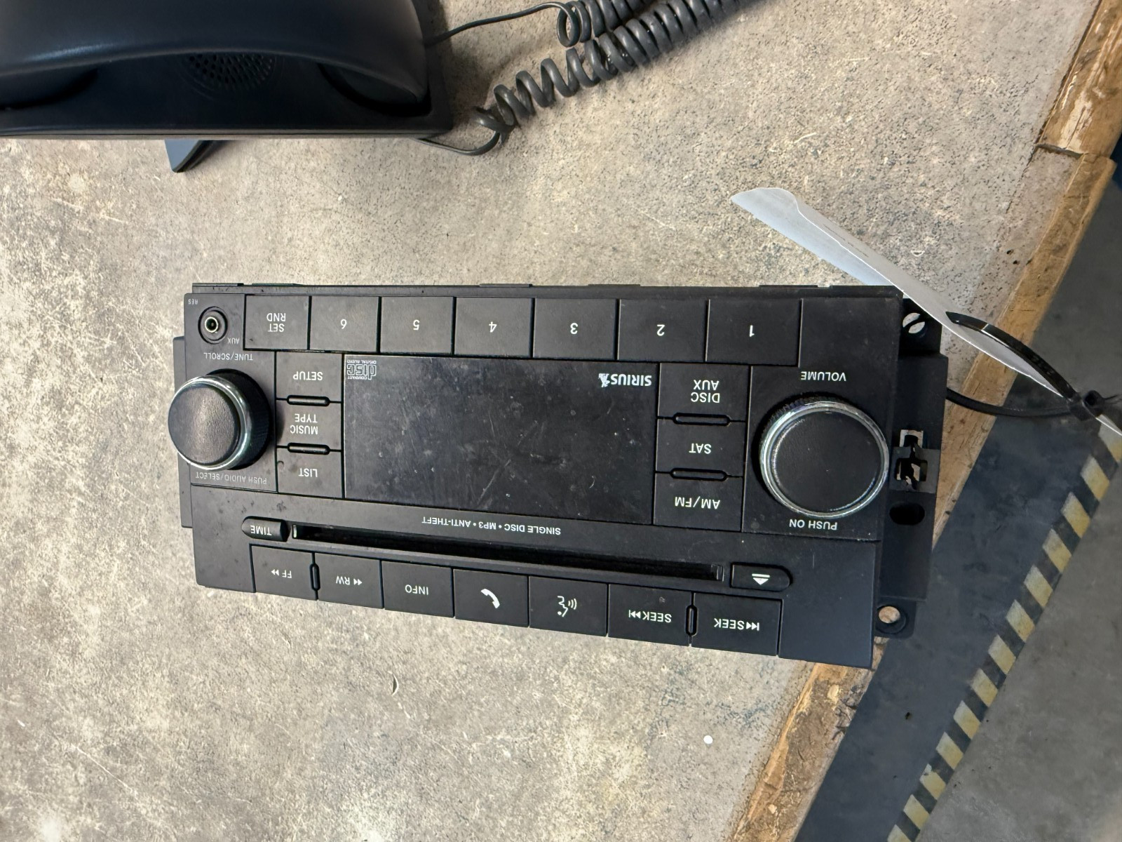 2013-2017 Jeep Compass Patriot Radio Receiver AM FM CD Satellite Bluetooth OEM