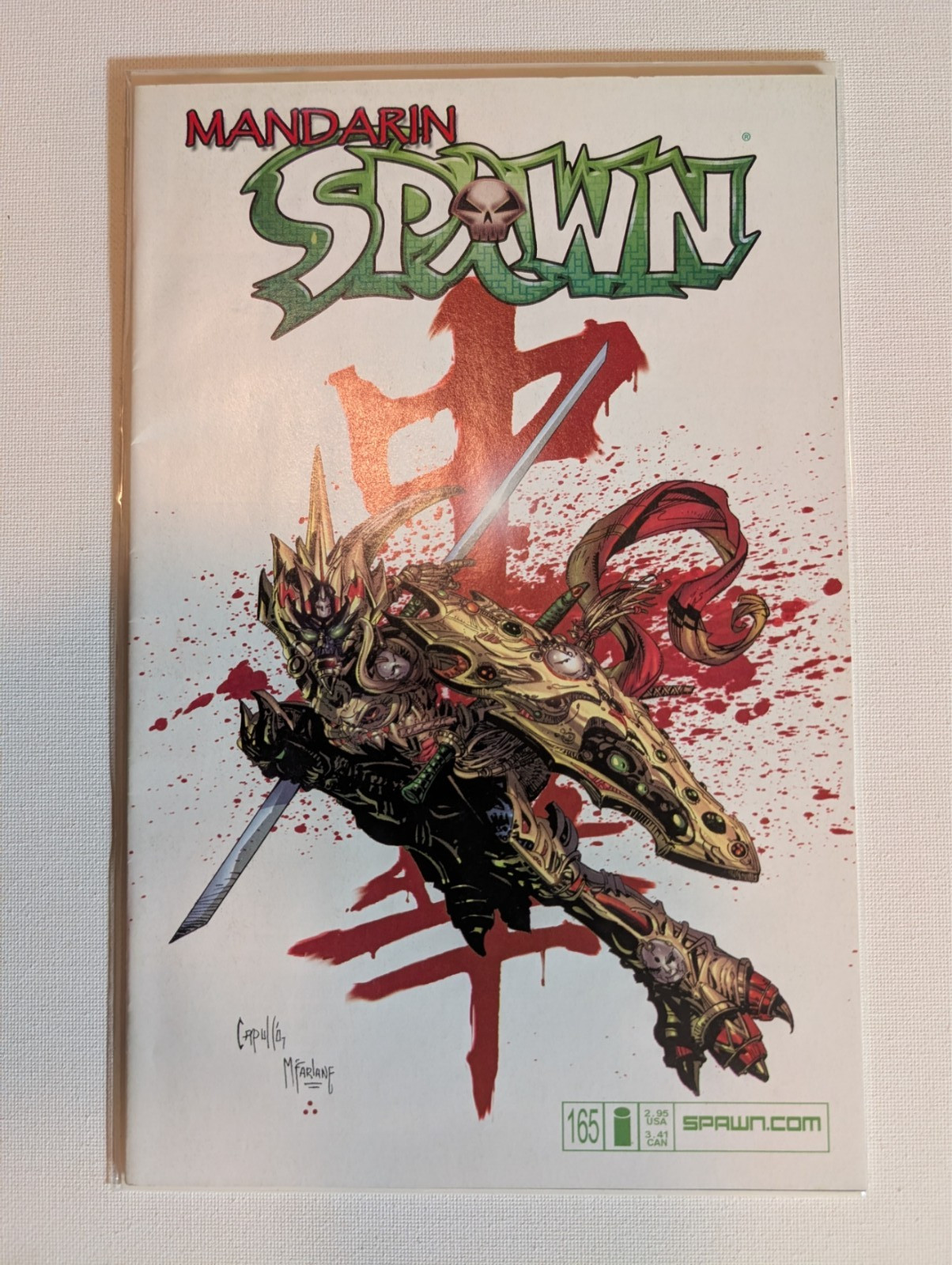 Spawn #165 (Image, 2007) 1st Appearance of Mandarin Spawn / See Description