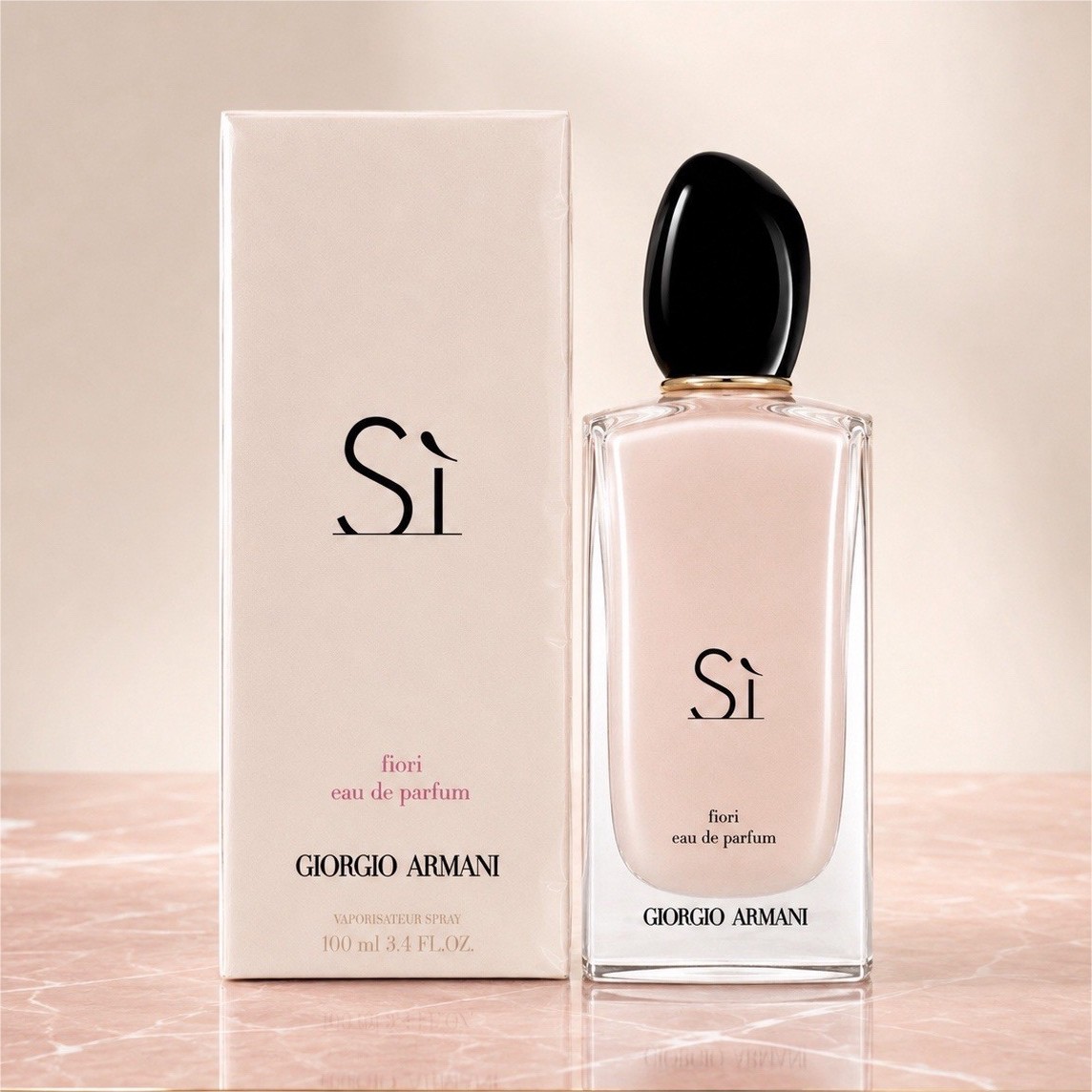 Giorgio Armani Si Fiori EDP 3.4 oz 100ml for Women Discontinued New Sealed 