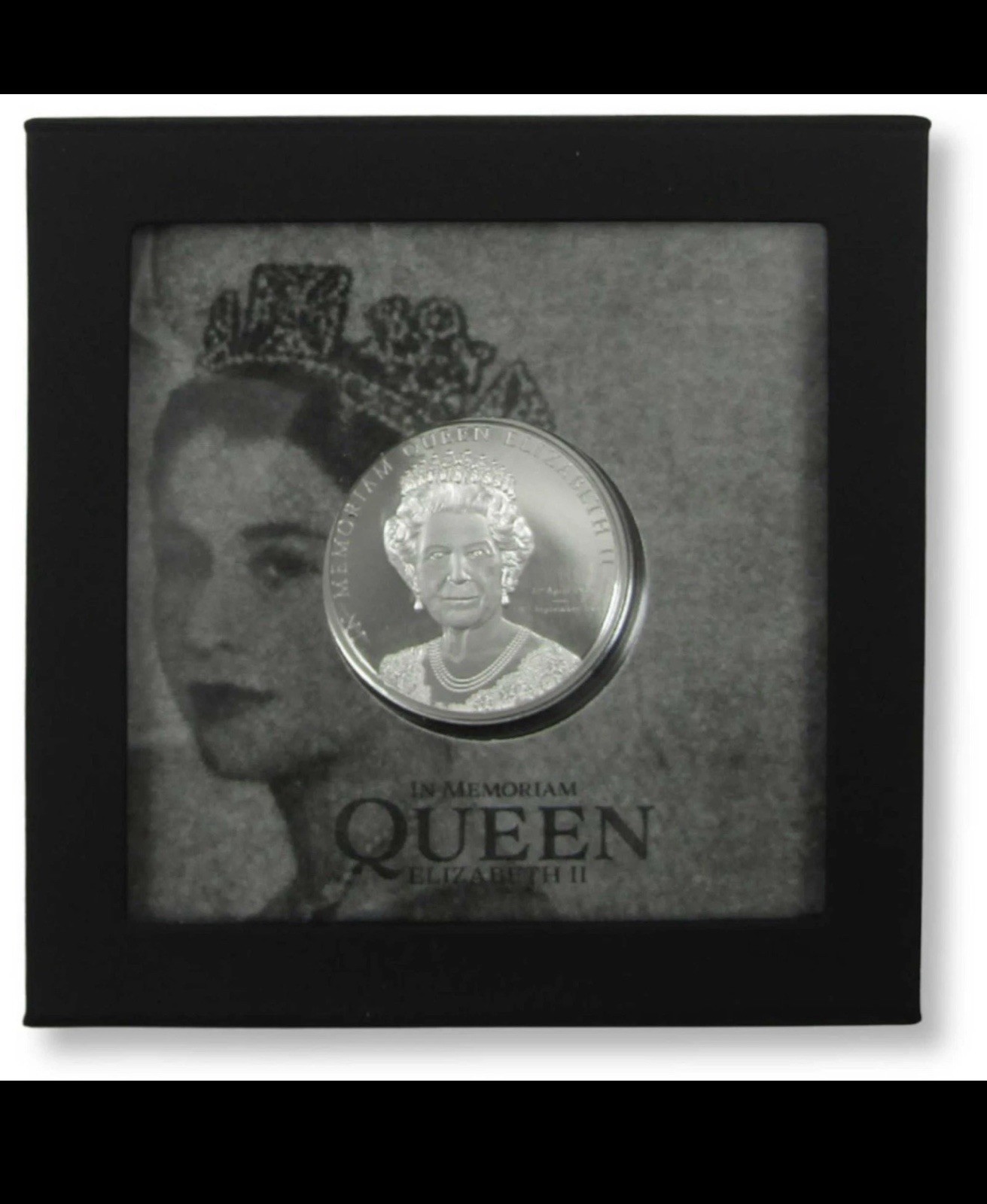 2022 Cook Islands $5 1 oz Silver Queen Elizabeth II Memoriam Proof 🔥🔥🔥