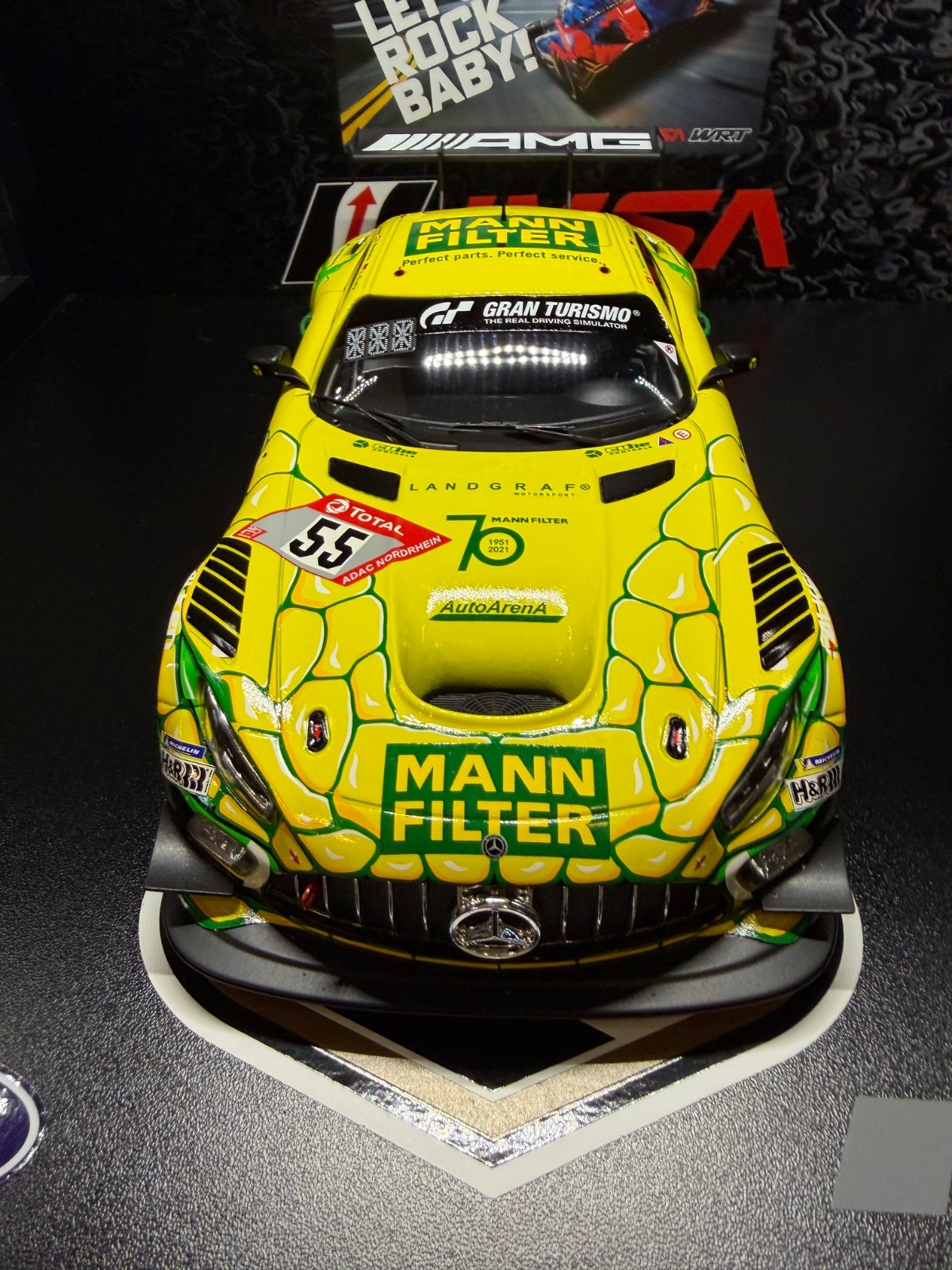 1/18 iXO Mercedes-Benz AMG GT3, Mann Filter, 24h at Nurburgring 2022 1/18 iXO Mercedes-Benz AMG GT3, Mann Filter, 24h at Nurburgring 2022