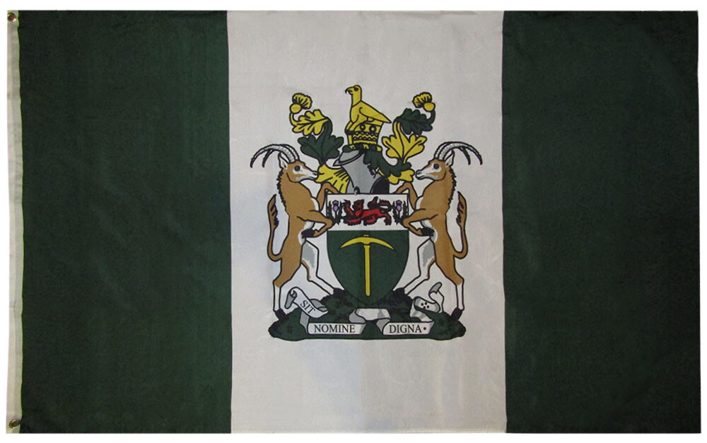 3x5 Rhodesia Rhodesian Country 3\'x5\' Rough Tex 100D Oxford Polyester Flag 