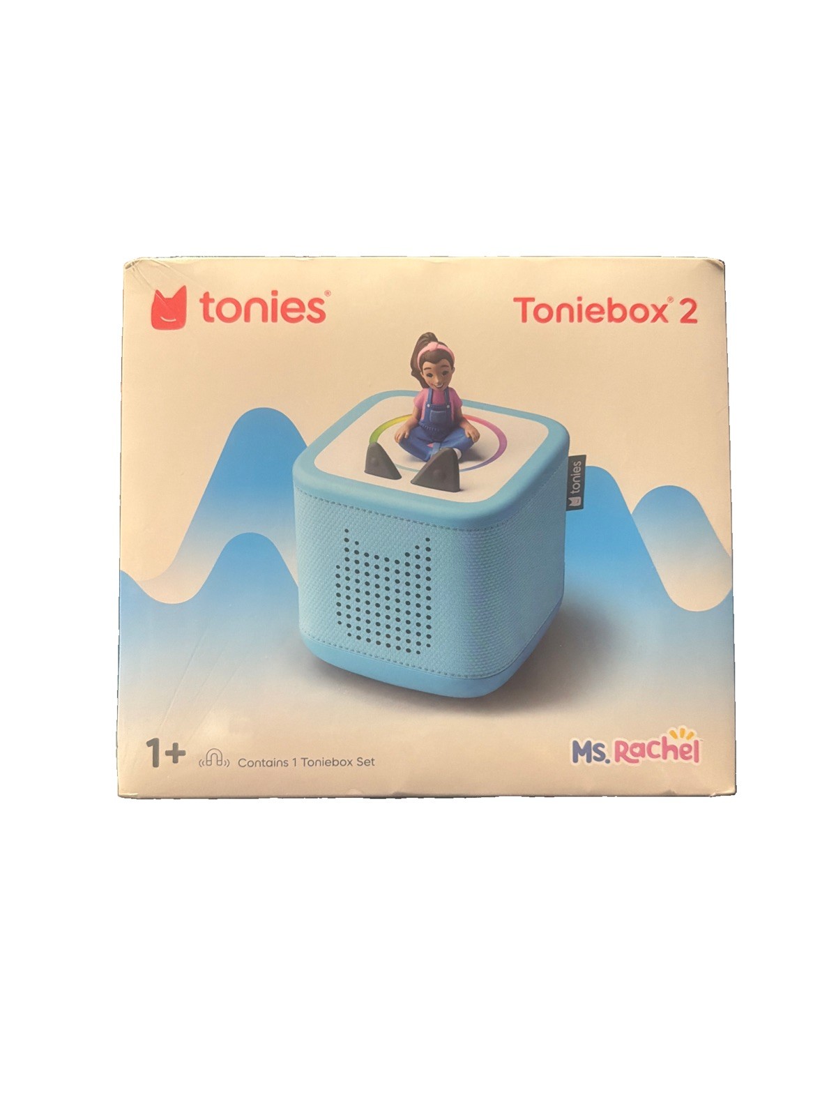 Tonies Ms. Rachel Toniebox 2 Starter Set, Cloud Blue, SEALED New in Box