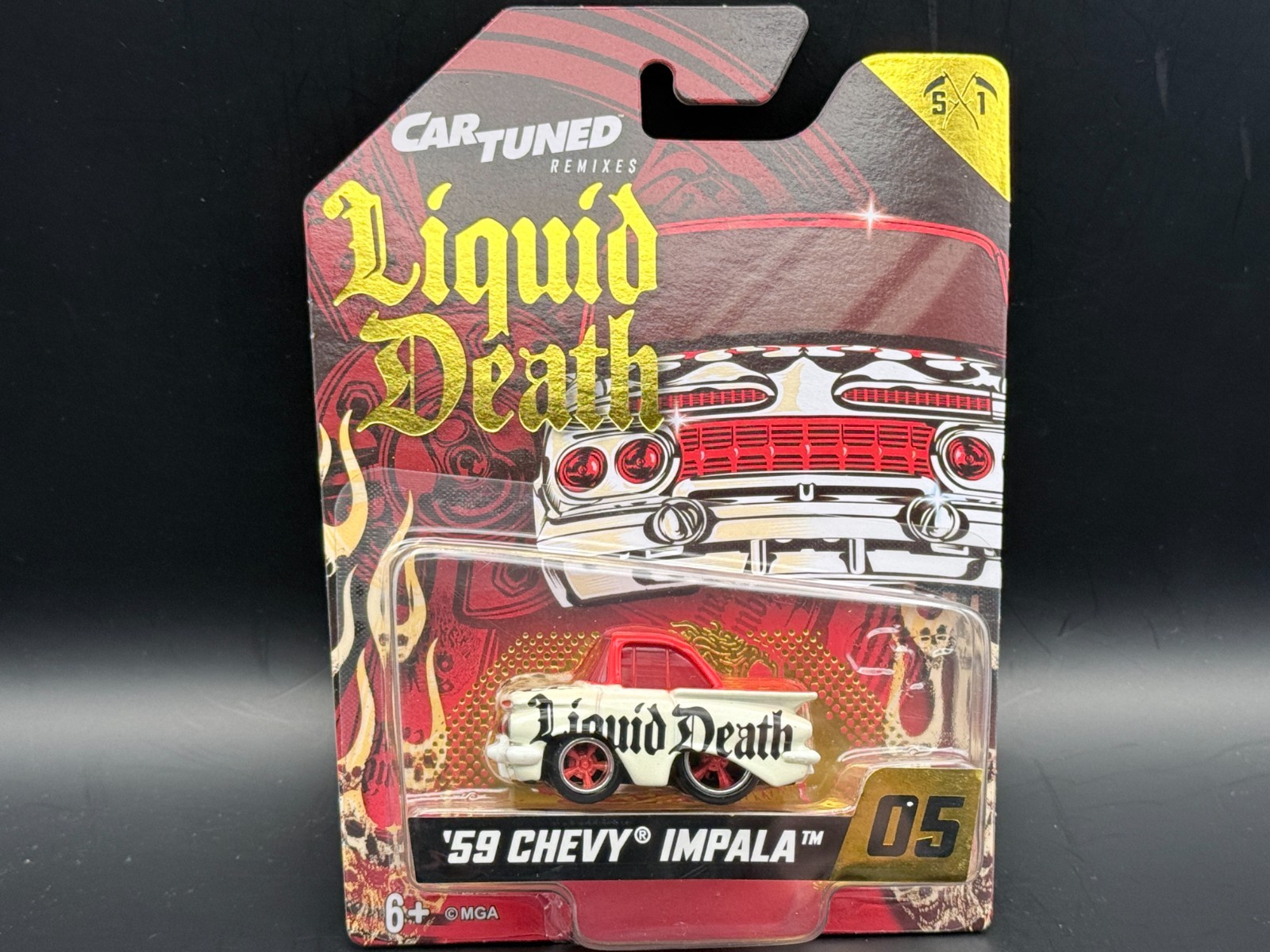 CarTuned 59' Chevy Impala #05 Liquid Death Series 1 1/64