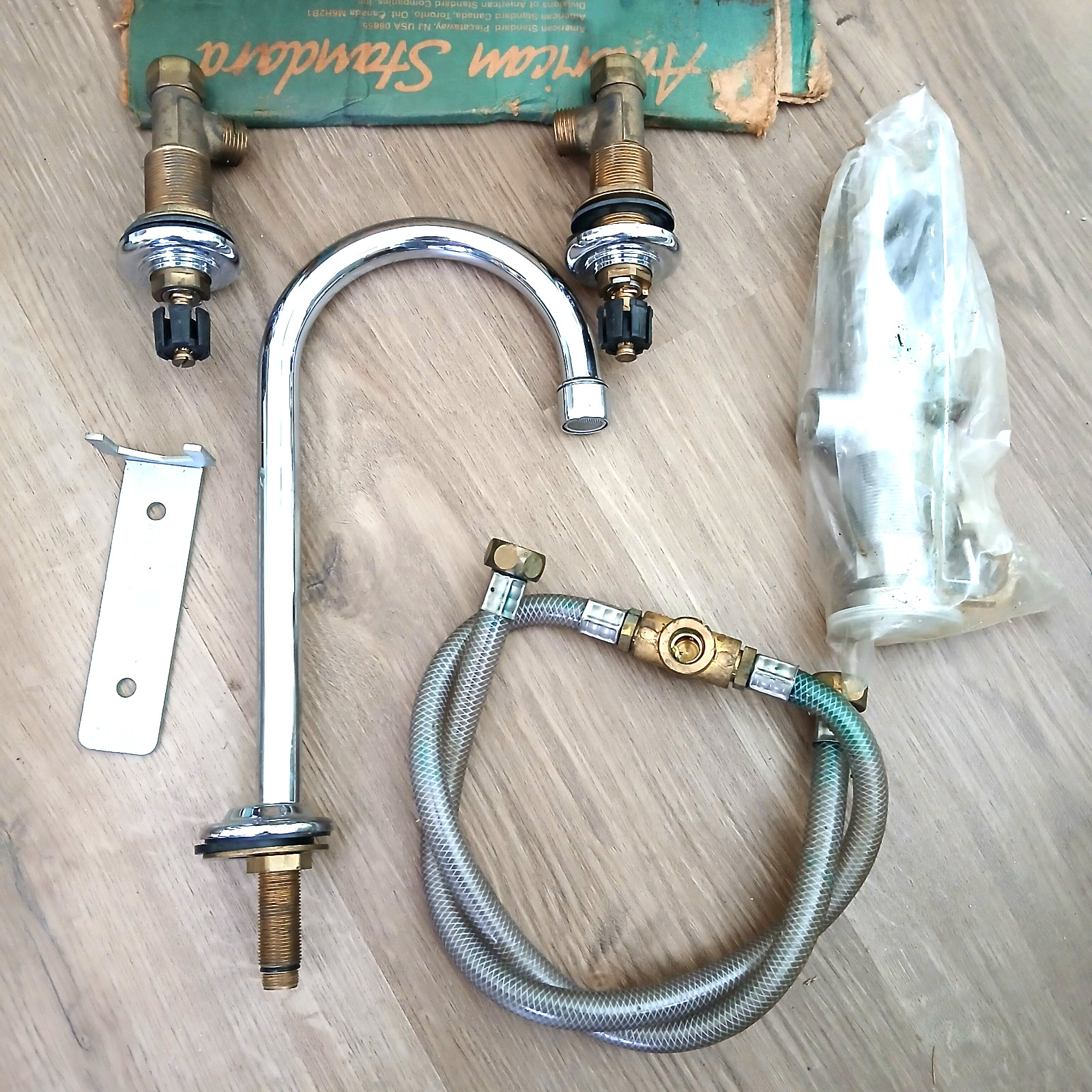 American Standard Heritage Bath Faucet Set (less handles)  7831