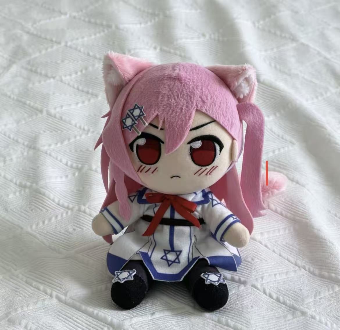 Girls' Frontline Negev Fumo 20cm Anime Plush Doll Sitting Posture Toy gift