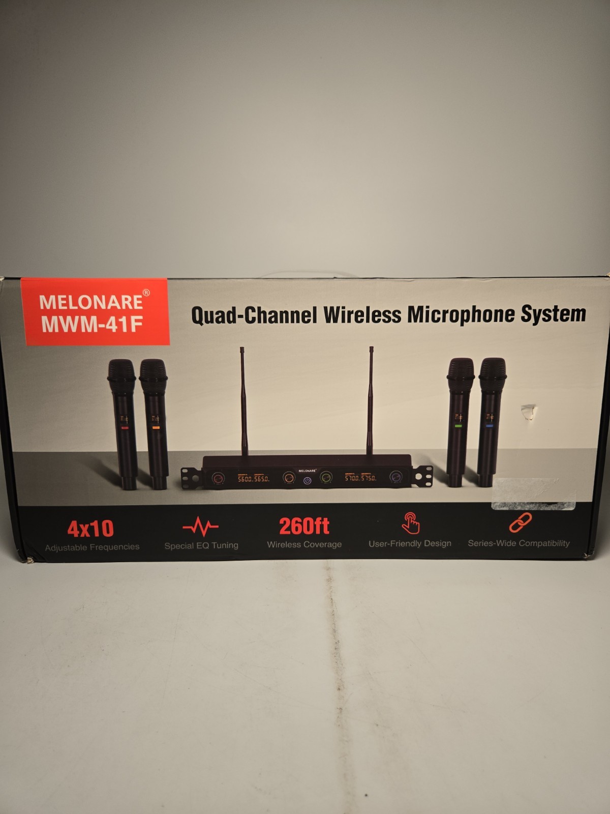 MELONARE Quad - Wireless Microphone System MWM-41F MELONARE Quad - Wireless Microphone System MWM-41F