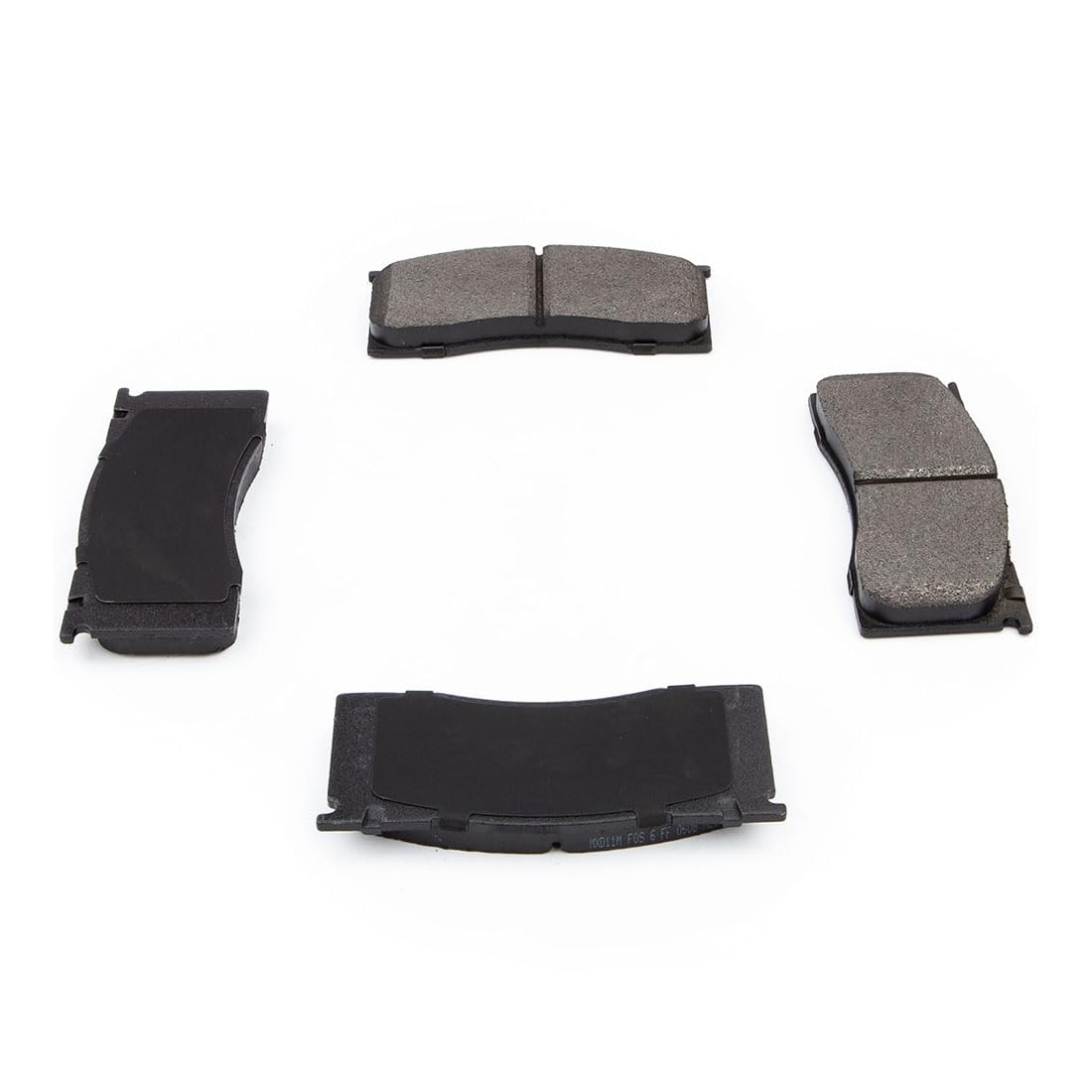 1X Semi-Metallic Front Disc Brake Pad Set for Plymouth Barracuda