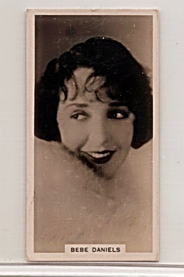 1929 CARRERAS PARAMOUNT STARS SINGLE TRADING CARDS - ALL WITH 