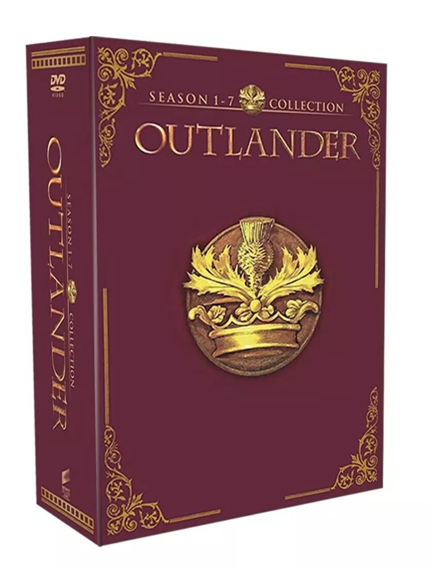 Outlander: The Complete Series Seasons 1-7(Part 1&2) (DVD 33 Disc Box Set )