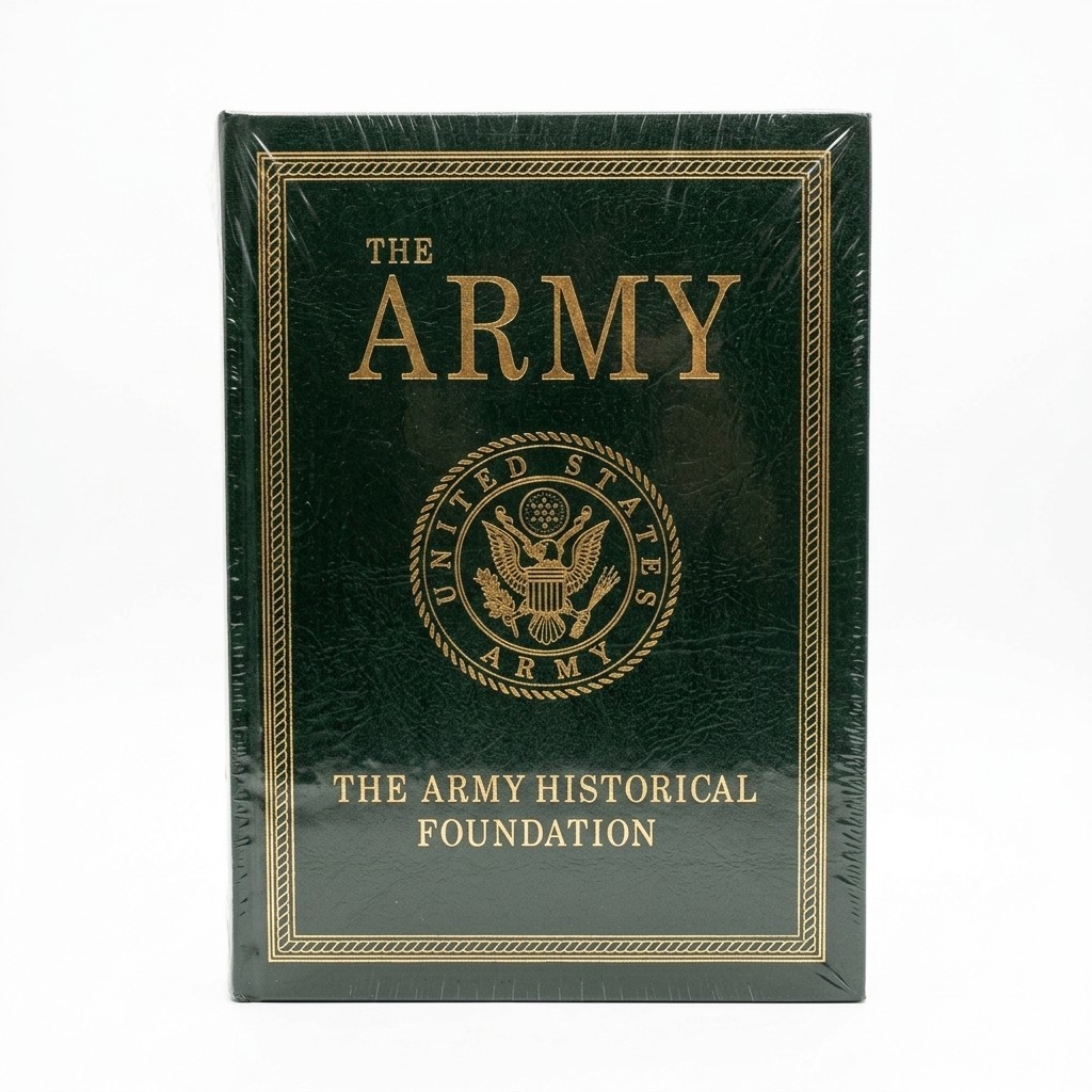 The Army The Army Historical Foundation Leatherette Hardcover Book New Sealed